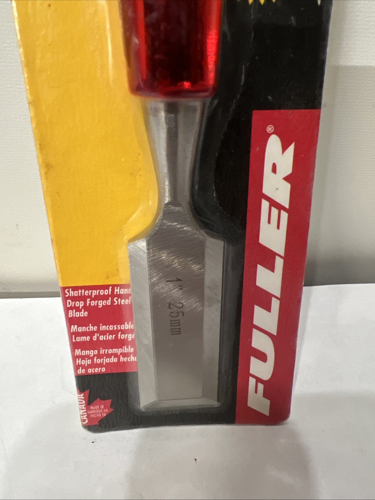Fuller 1″ Wood Chisel 300-0096 25mm New Old Stock – Canada NOS