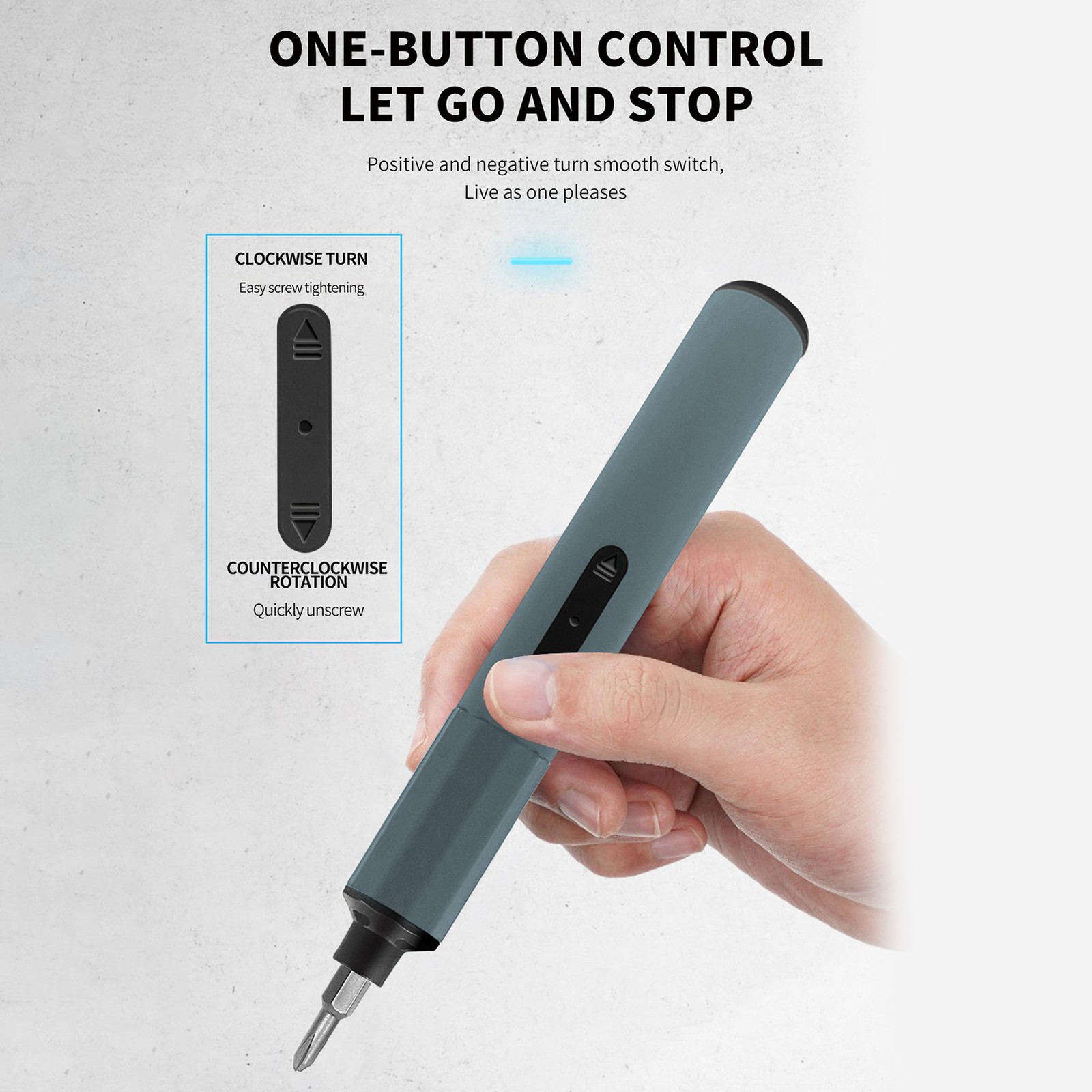 Electric Screwdriver 49-In-1 Cordless Precision Screwdriver Set With 48 Ma OLVF
