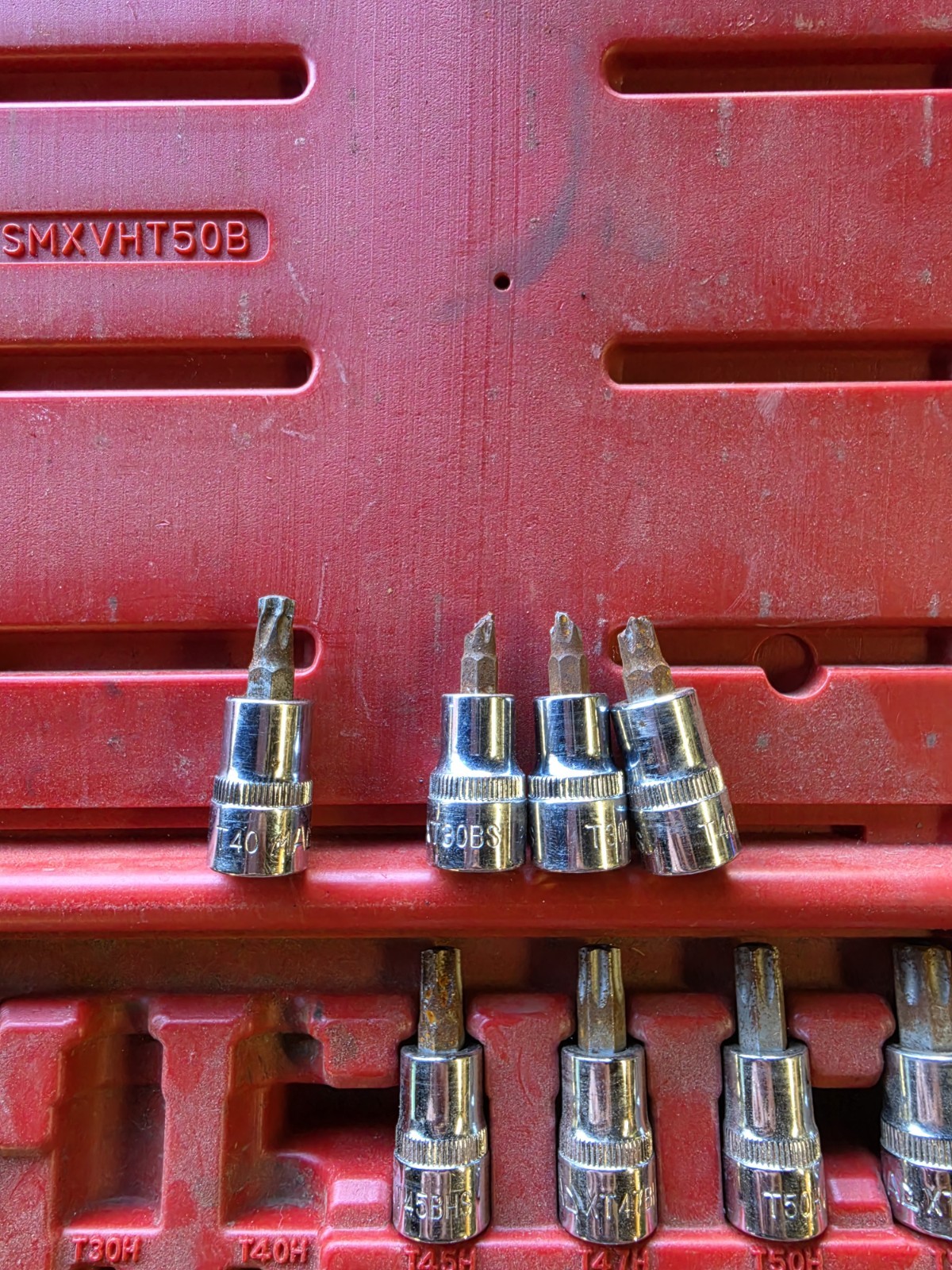 Mac 50-PC. Master Hex and Star Bit Driver Set (SMXVHT50B)