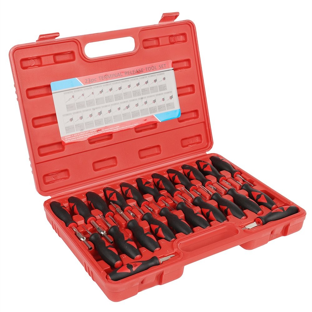 23pcs/set Universal Automotive Terminal Release Removal Remover Tool Kit
