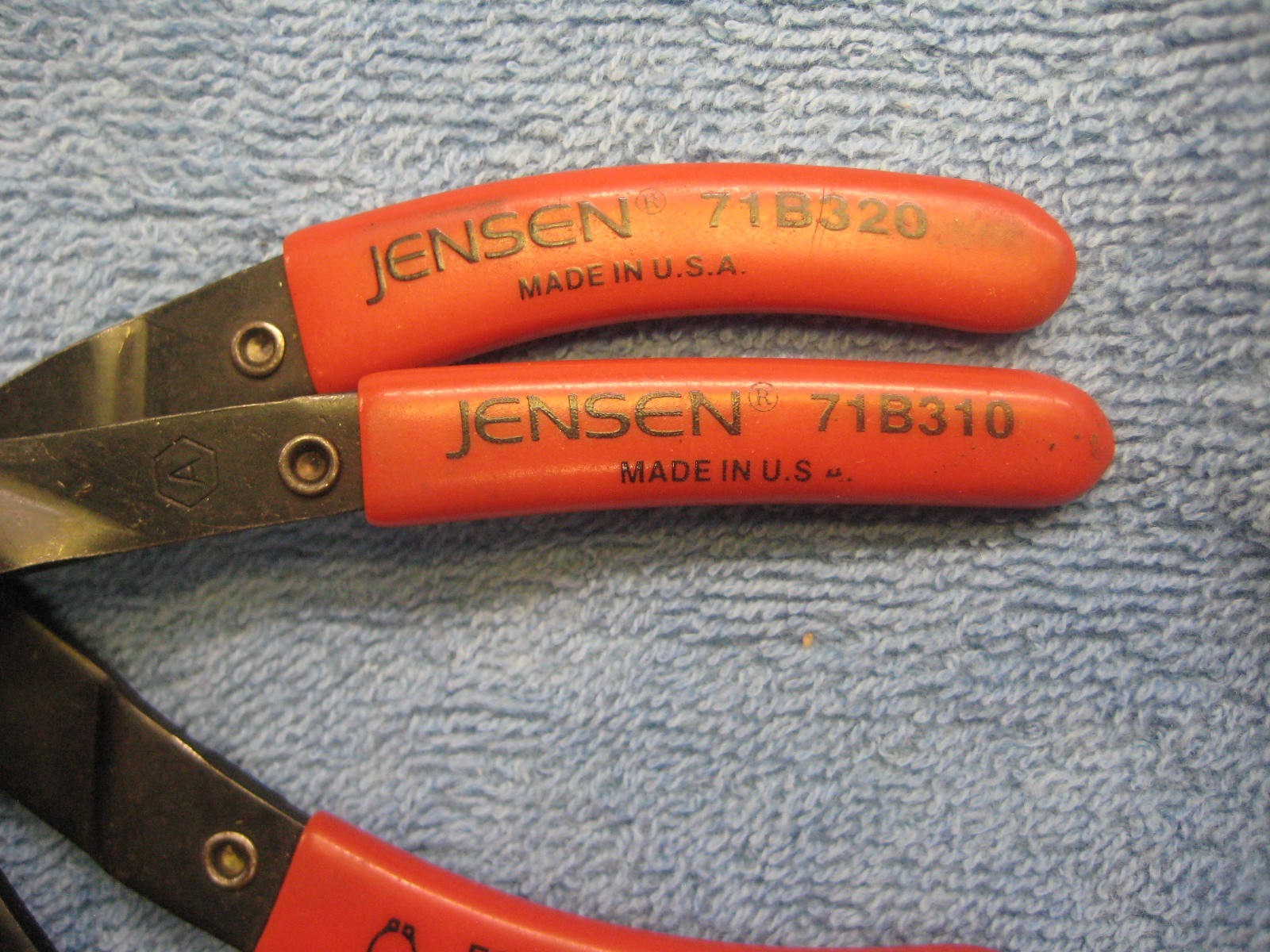 Jensen Tools Co. Internal and External Retaining Ring Plier Set