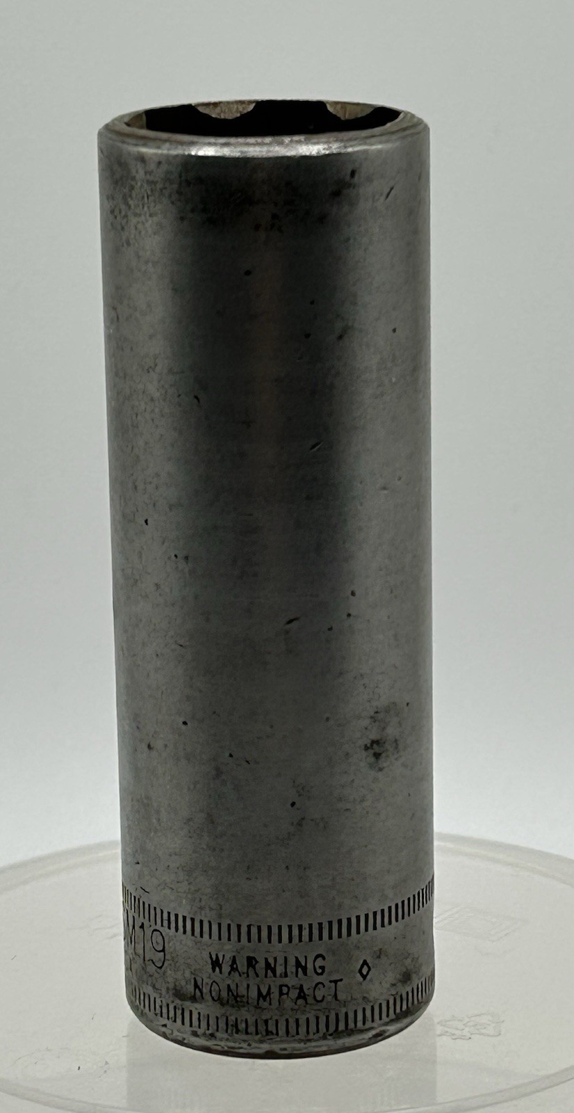 Snap On Tools 19mm 6 Point Deep Socket DTSM19 1/2 Inch Dr