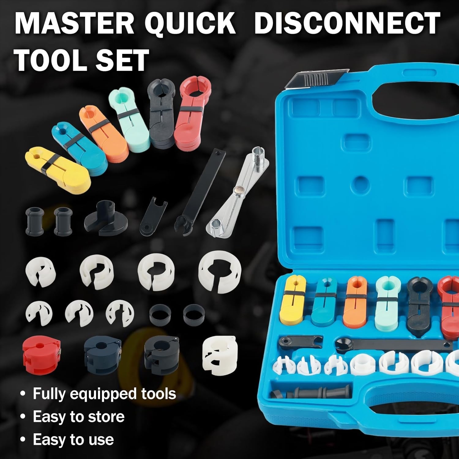 25PCS Set,Multiple Types Fuel Line Removal Tool Kit for Automotive Lines Quic…