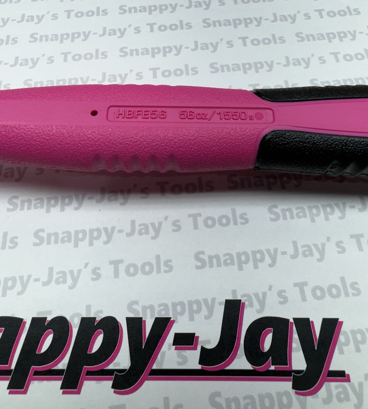 Snap-on Tools USA NEW ELECTRIC PINK 56 oz / 1550g Dead Blow Hammer HBFE56