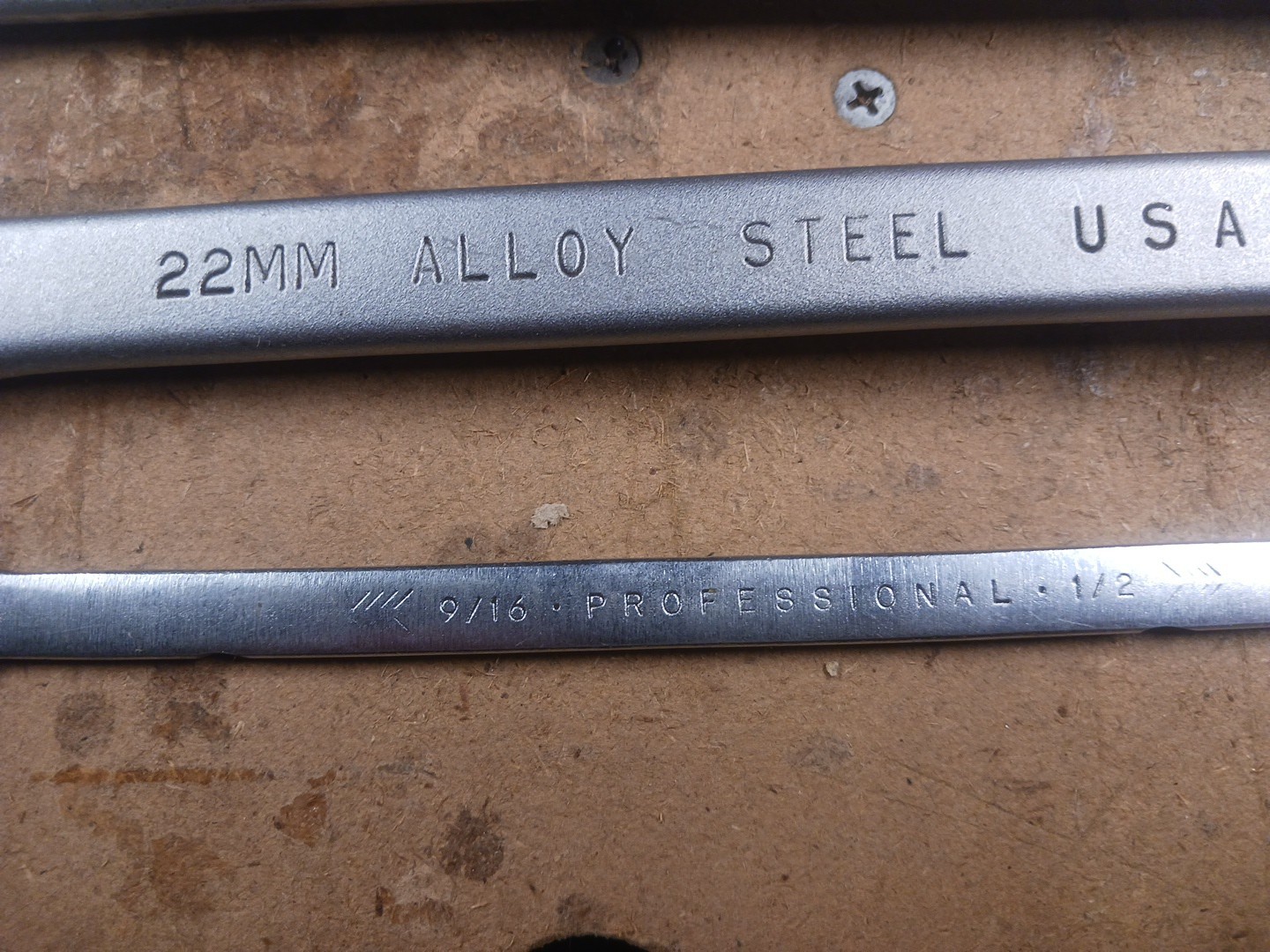 Lot of 6 USA Wrenches, Billings, Bonney, S-K, Husky,& Proto, Used