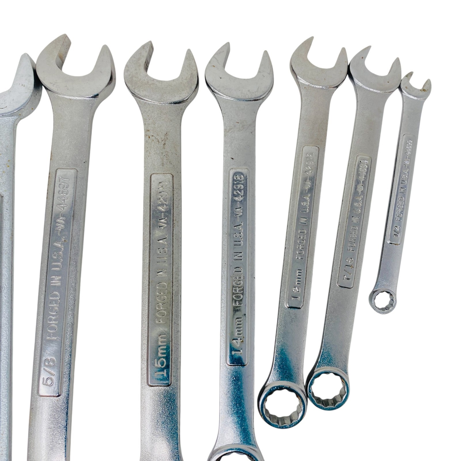 Craftsman USA Wrench Set Heavy Duty 1-1/4″ to 1/4″, Forged in USA, 13 Pcs