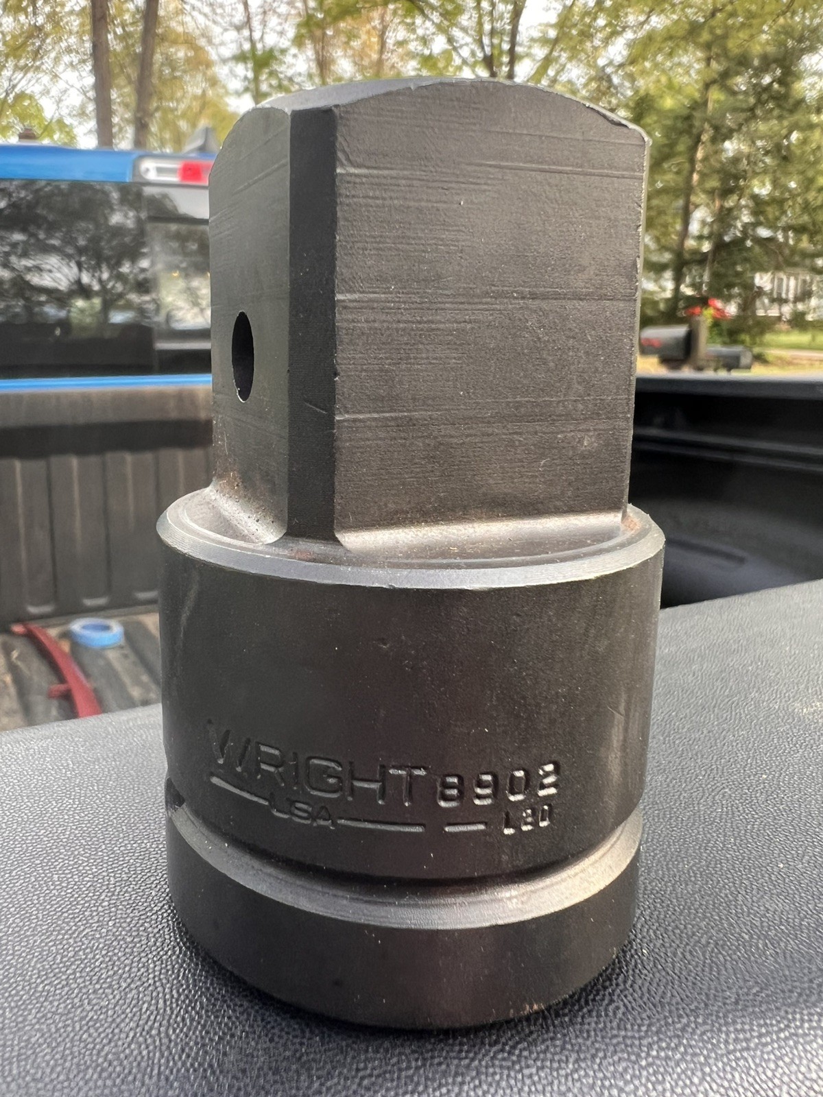 Wright 8902 1 to 1-1/2 Inch Impact Socket Adapter New Old Stock Made In USA