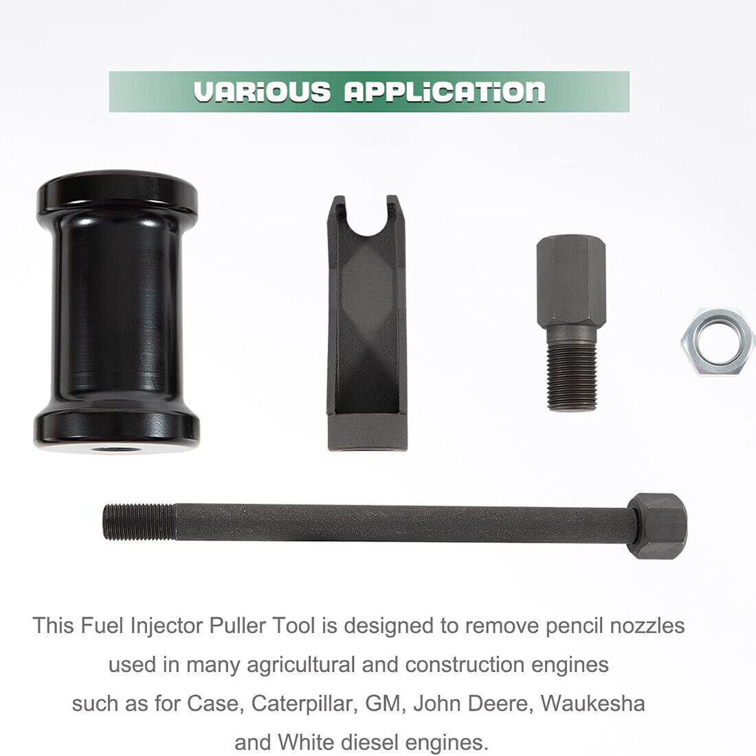 7121 Fuel Injector Nozzle Puller Removal Tool for Caterpillar John Deere Case GM