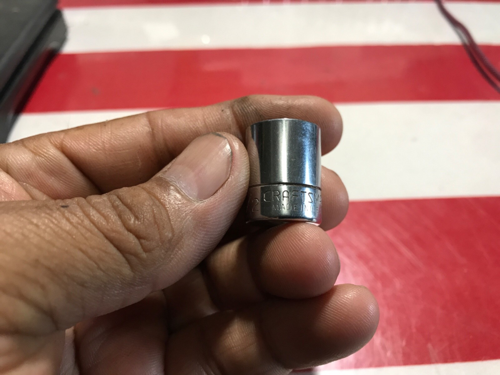 Craftsman Tools socket 1/2” 1/4” drive 6 points “VV” 43499 USA 🇺🇸 III