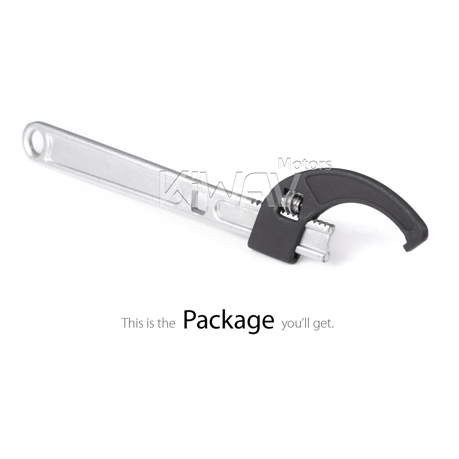 adjustable motorcycle steering stem nut wrench spanner tool