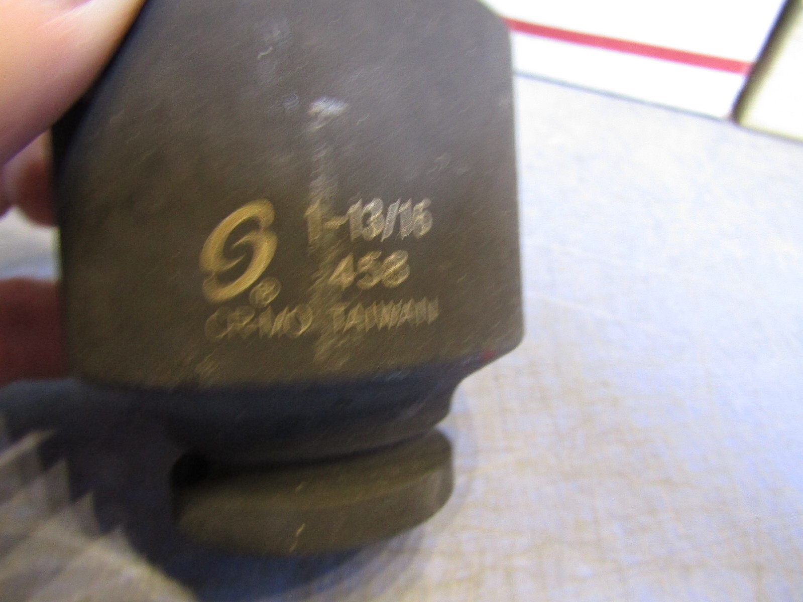 1 – Sunex CR-MO 458- 3/4” Drive 1-13/16”- 6 Point Standard Impact Socket NEW