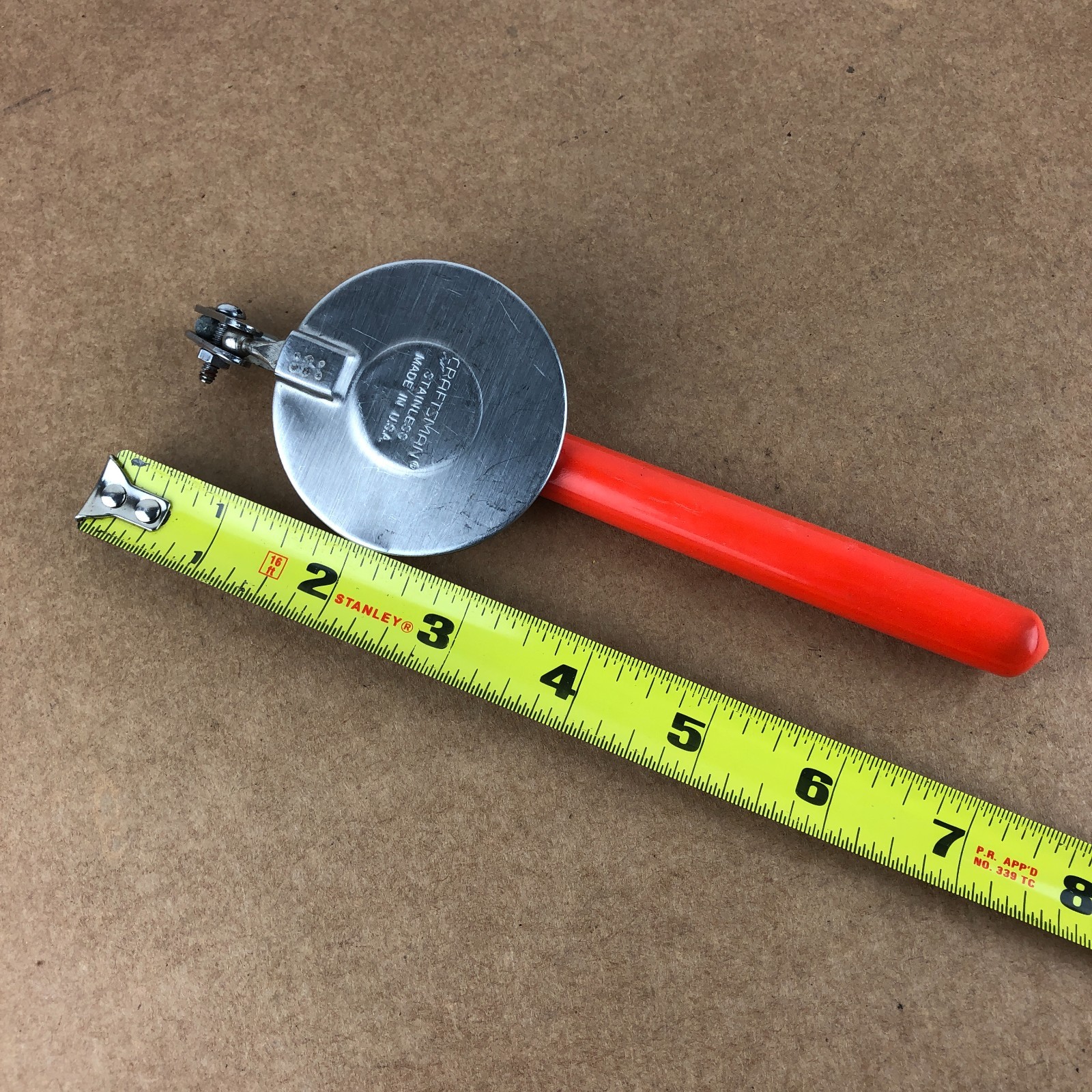 Craftsman Telescoping Inspection Mirror # 4070 14″ Expanded 2-1/2″ Dia. Vintage