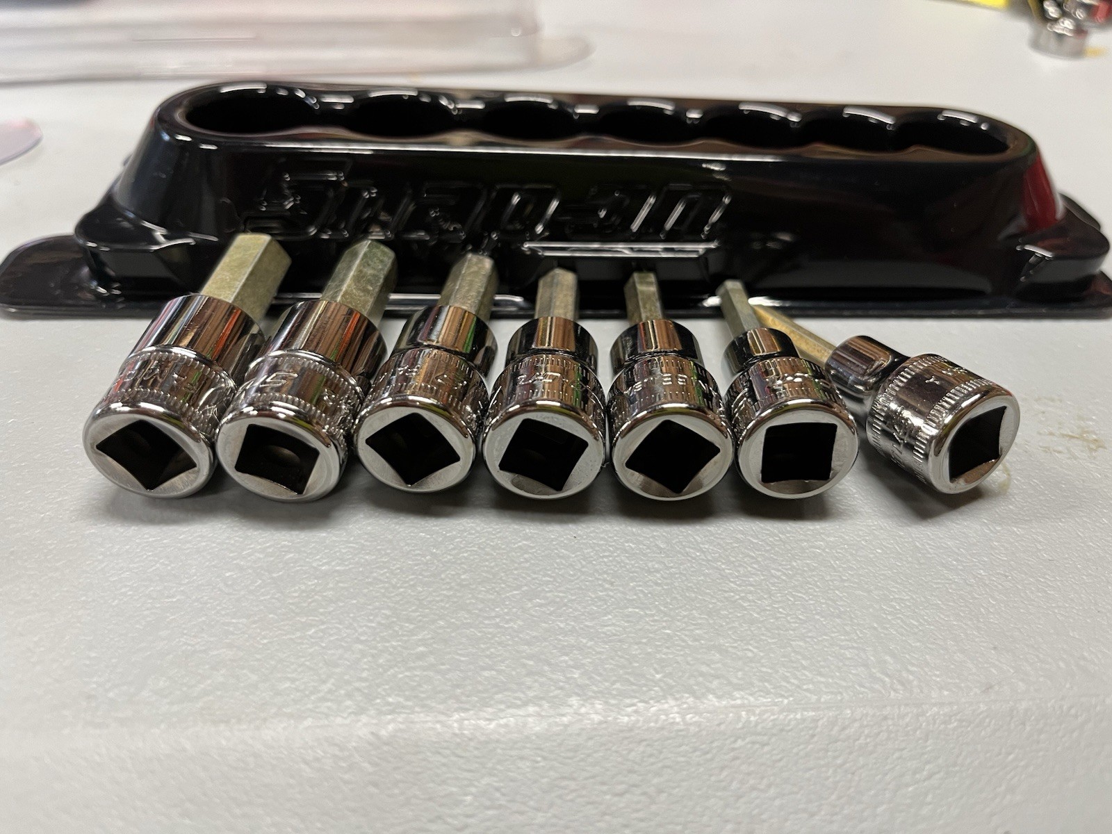 NICE! Snap On Tools 🇺🇸 Made Metric + Standard Hex Bit Socket Set w/ Case