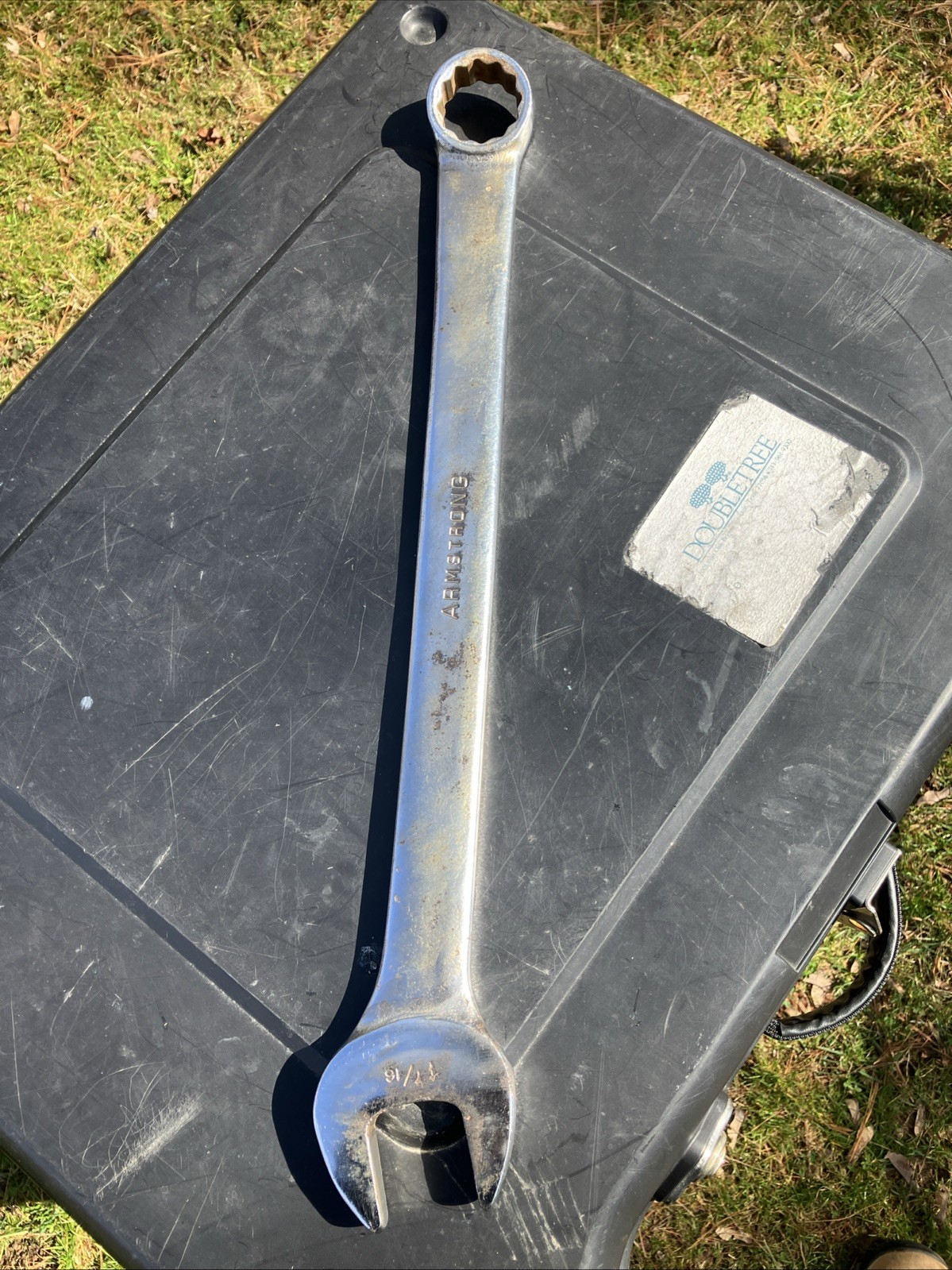 Vintage Armstrong 25-246 1-7/16″ SAE Combination Wrench 12pt Made In USA