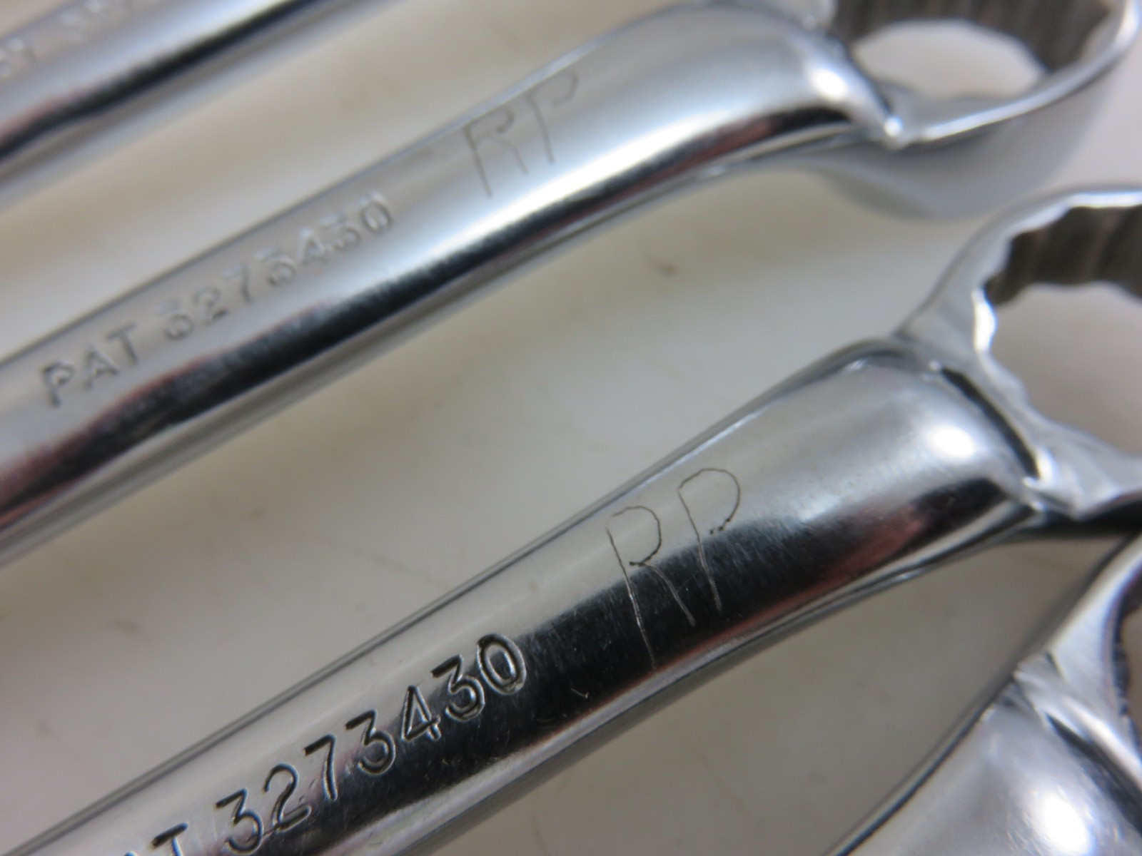 Snap-On XS SHORT Offset Box End Wrench 8pc Set 3/16″-13/16″ **NO 1/4″ x 5/16″*