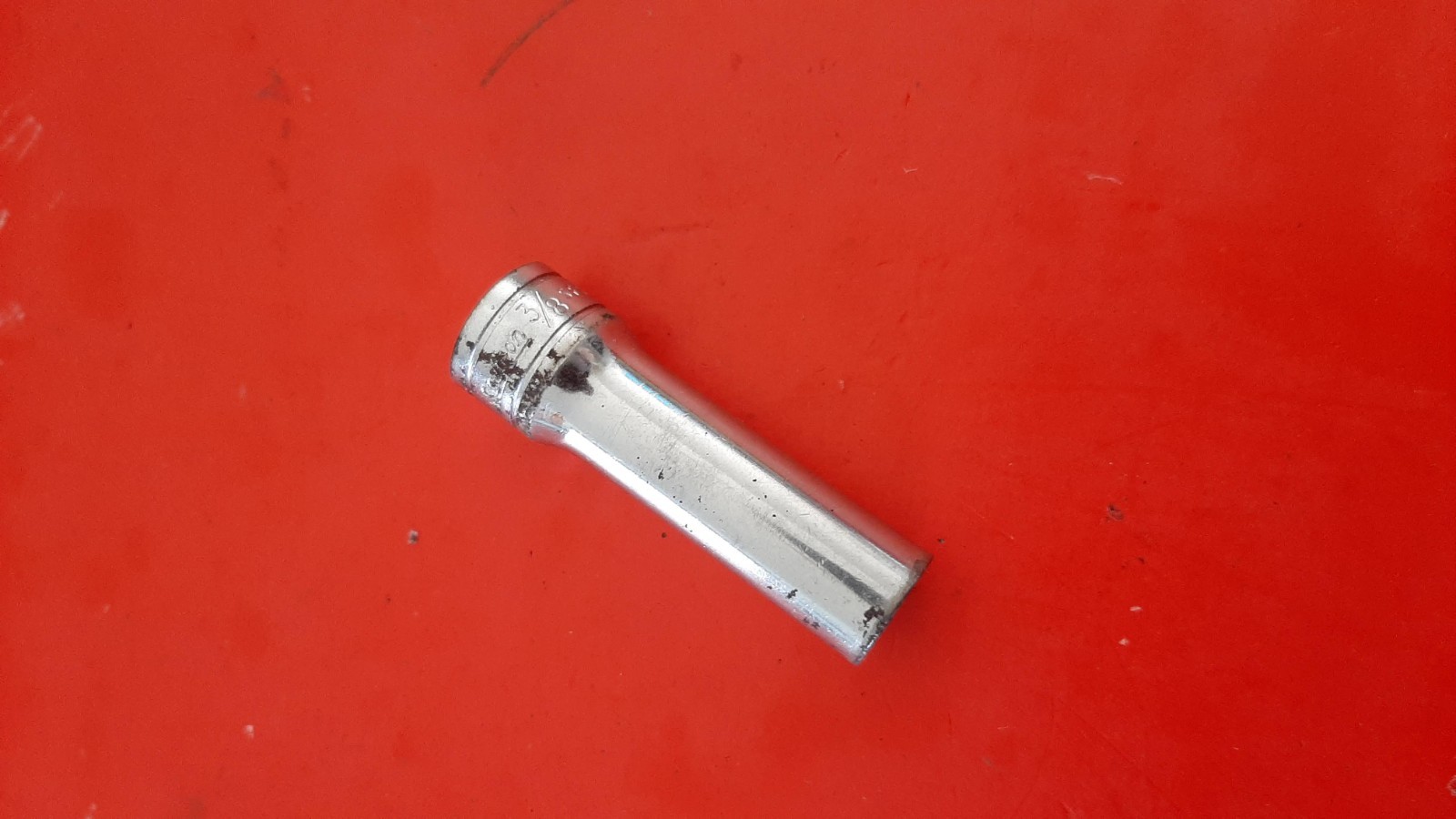 Snap-on Tools 3/8″ Drive 3/8″ 6PT Point Deep Chrome Socket USA SFS121 327
