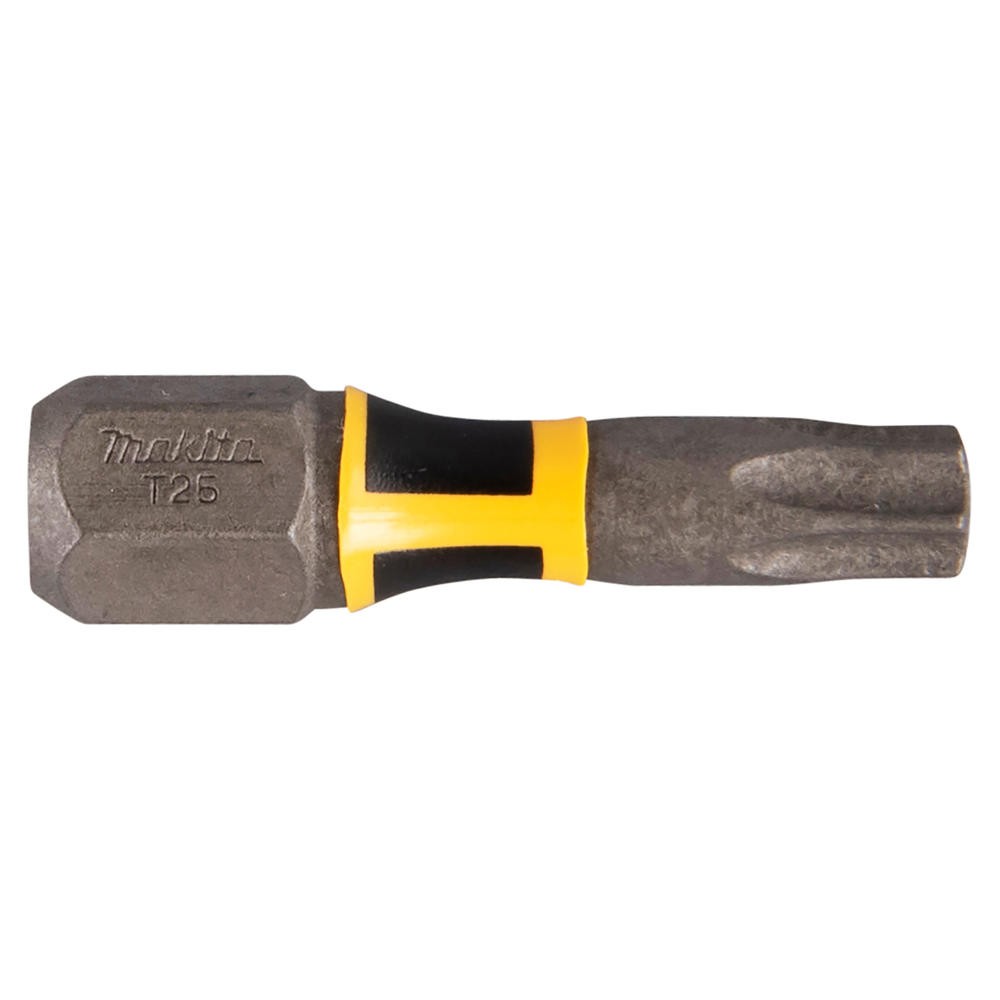 Makita Impact Premier Torsion Torx Screwdriver Bits T25 25mm Pack of 2