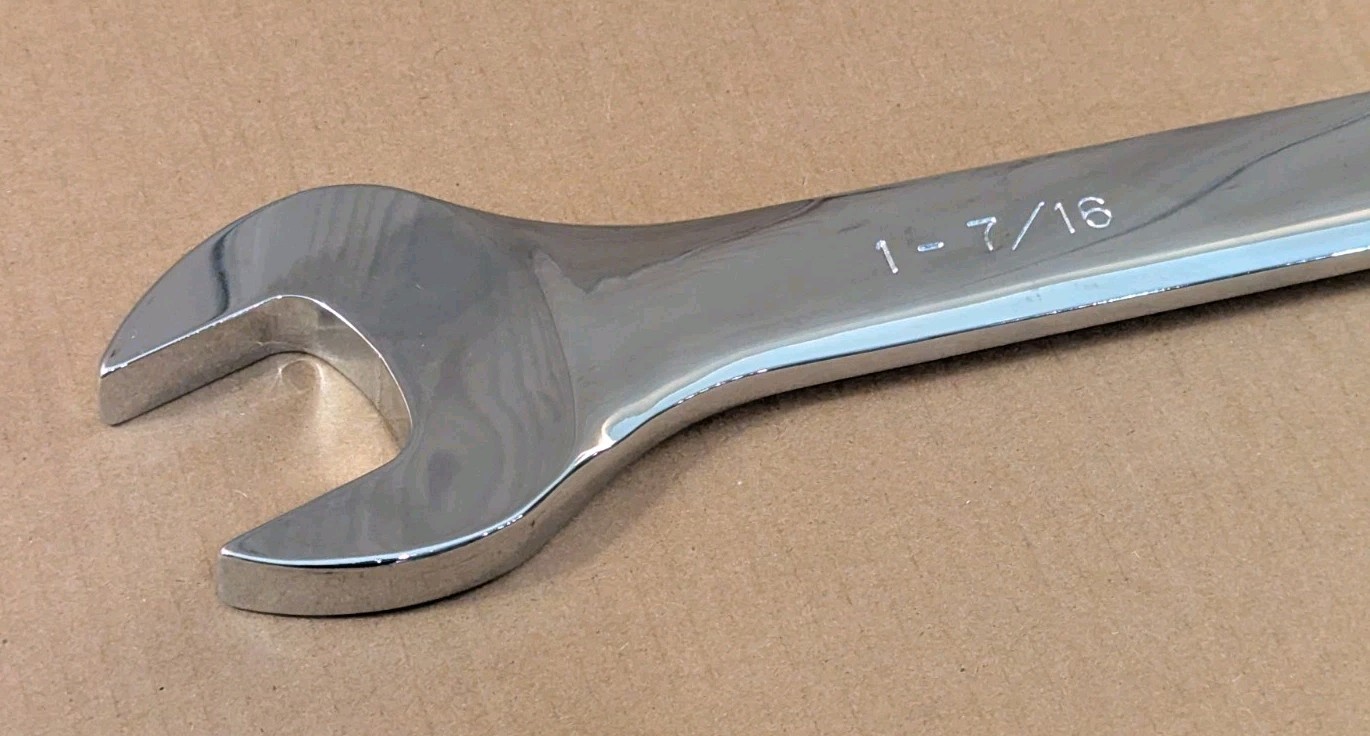 SK Tools 1-7/16″ 12 Point Fractional Long Combination Chrome Wrench 88246