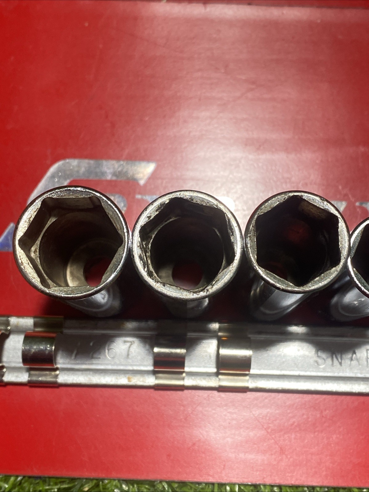 SNAP-ON metric socket set 11pc. 9mm-19mm Good Condition
