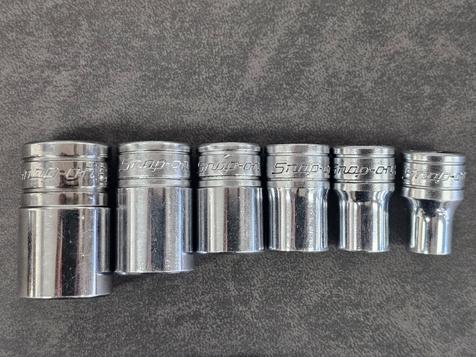 Snap-On 12pc Torx Combination Drive E4-E20 Shallow Socket Set 1/4″ 3/8″ 1/2″