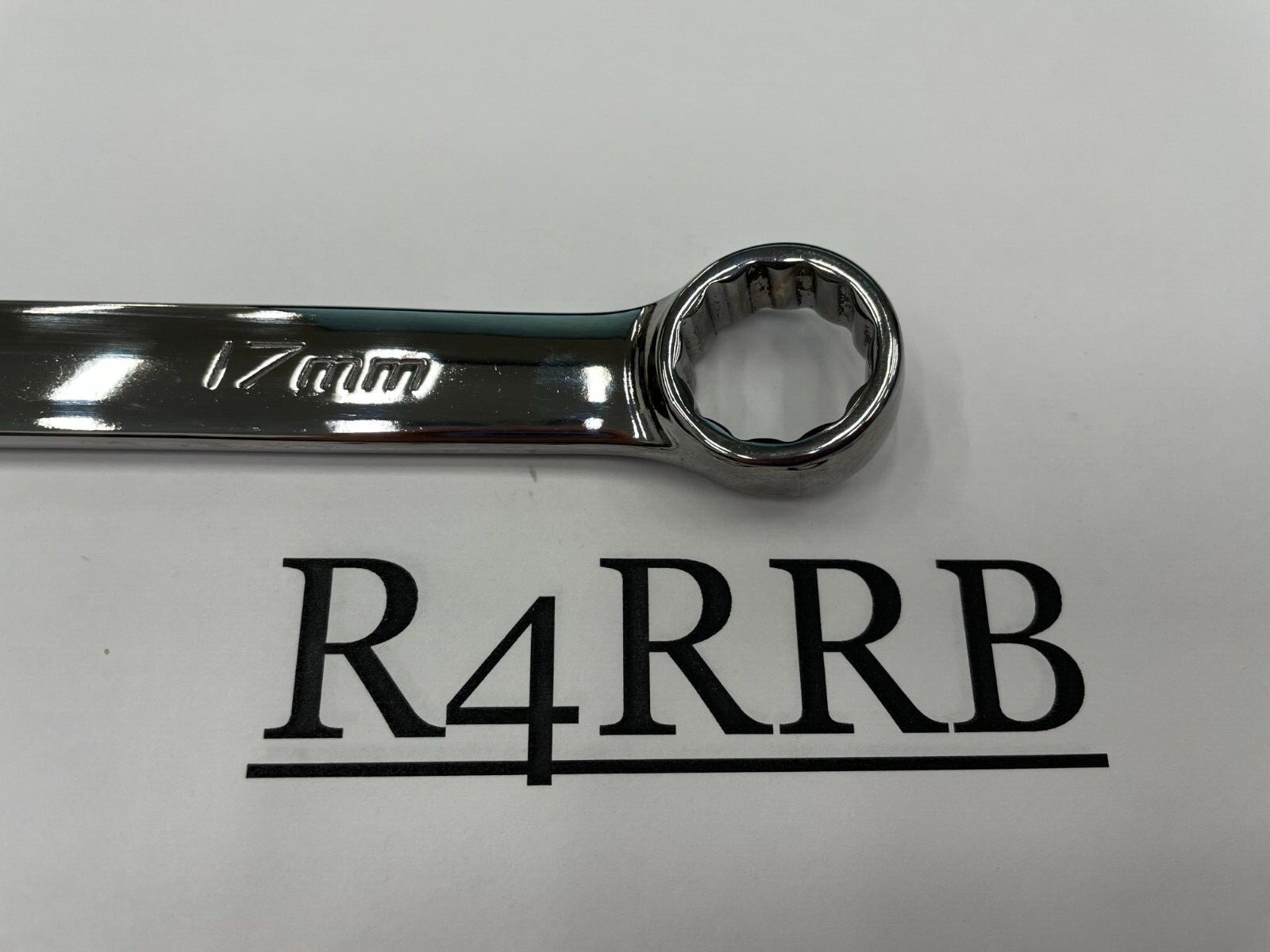 Snap-On Tools USA NEW 17mm Metric Standard 12 Point Chrome Combo Wrench OEXM170B