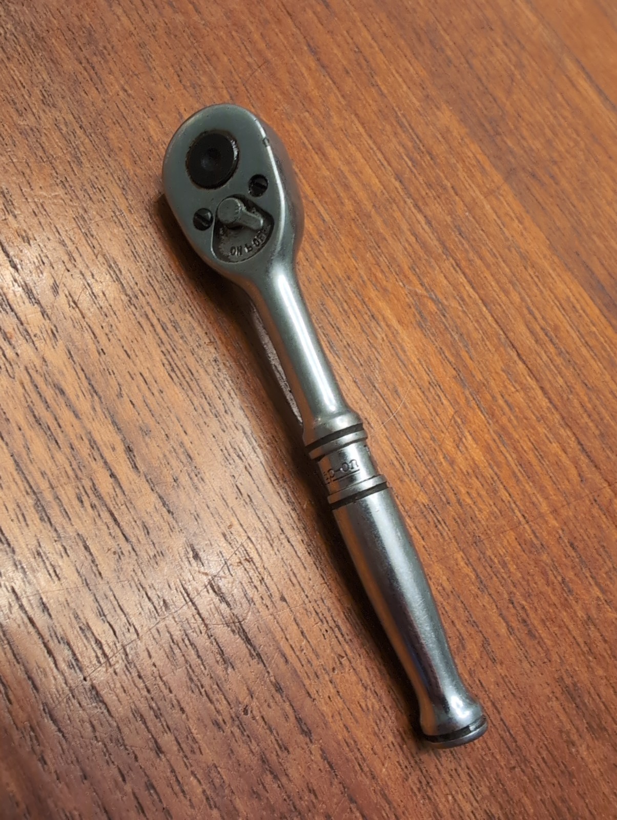Snap-On Tools TM 70 B 1/4″ Drive Standard Ratchet 4.25″ Long TM-70B