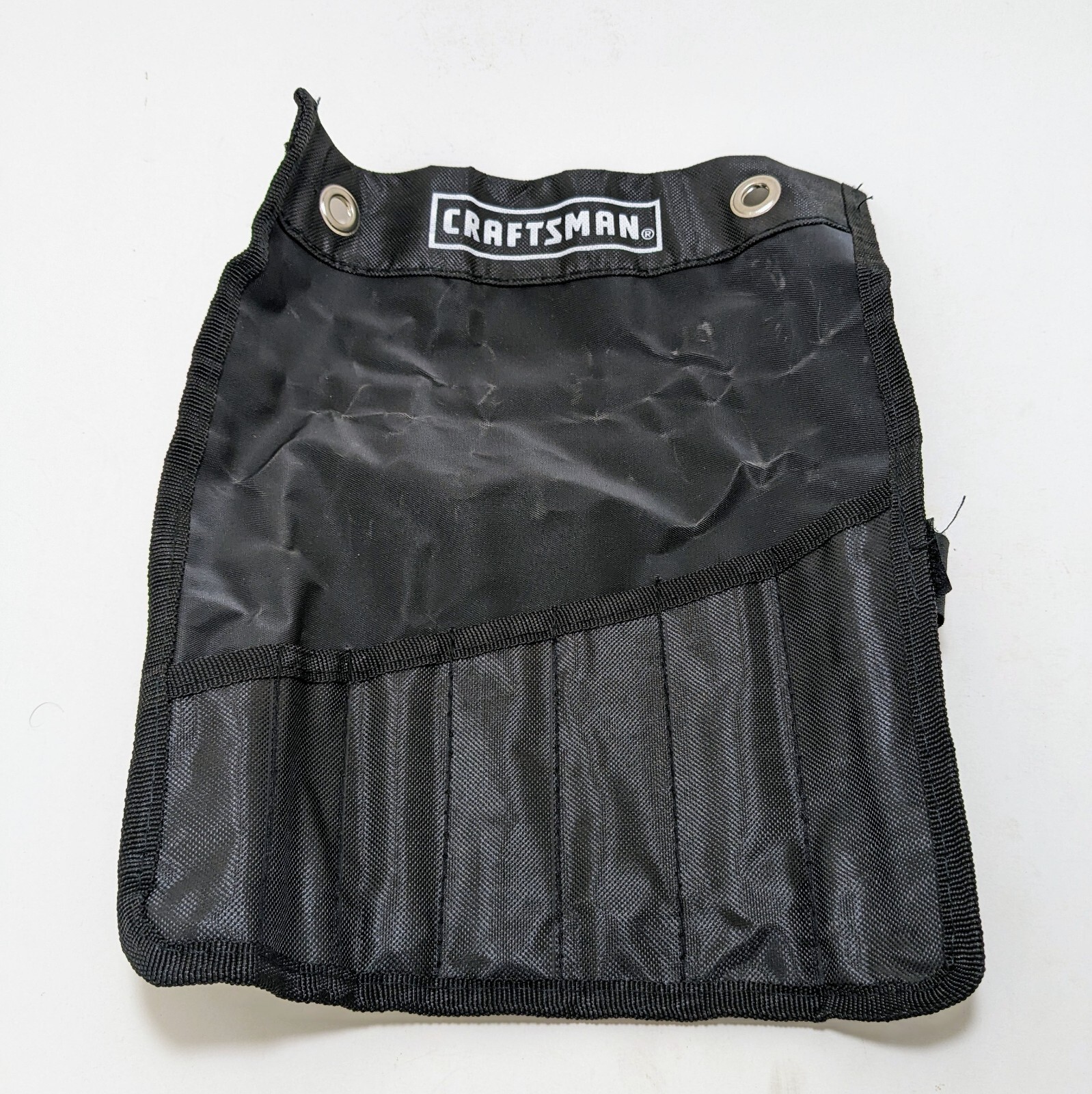 New Craftsman 7 Pocket Wrench Roll Up Hang Pouch Organizer
