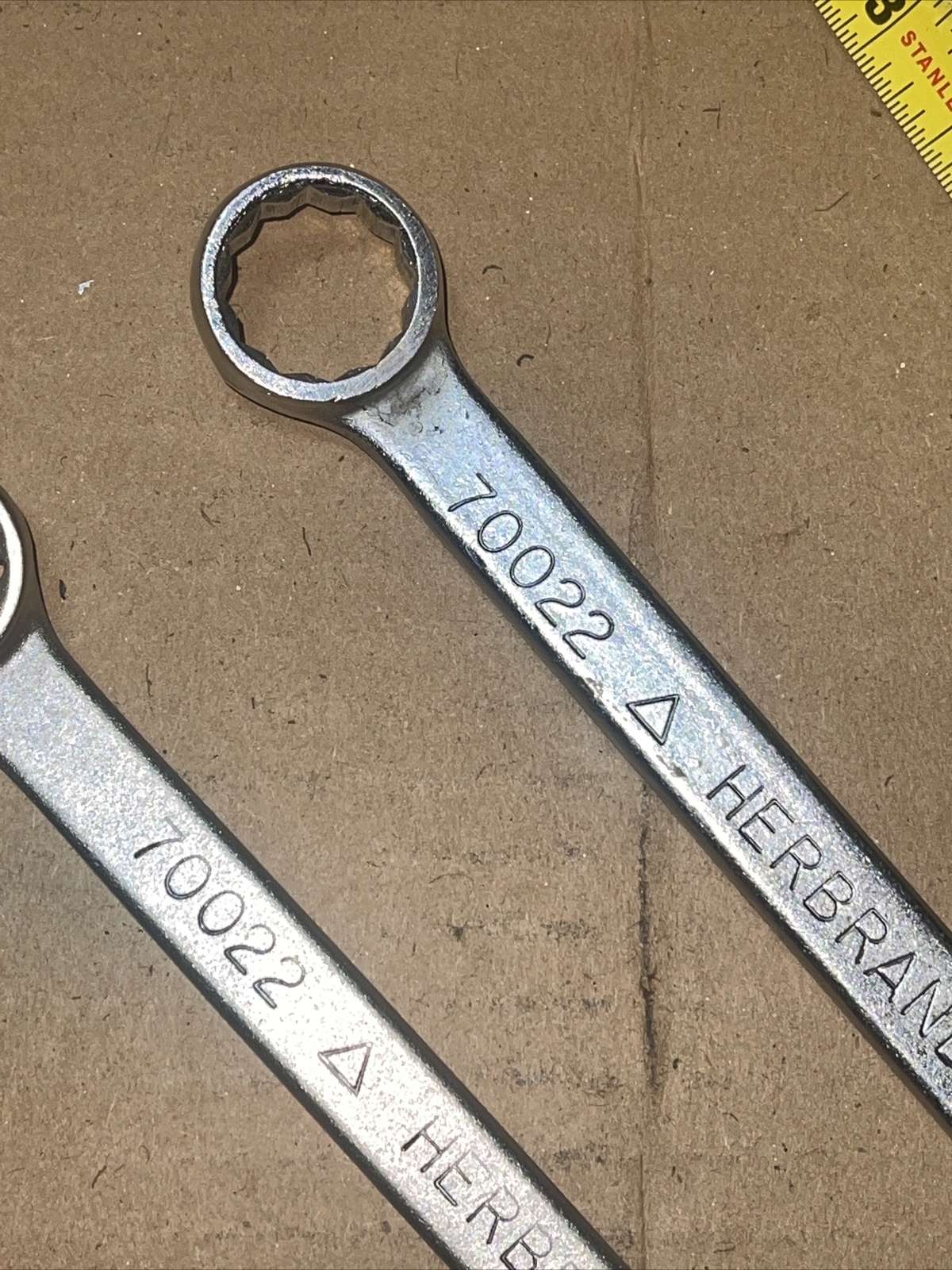 Herbrand 70022 11/16 In SAE Combination Wrench 12 Point Vintage