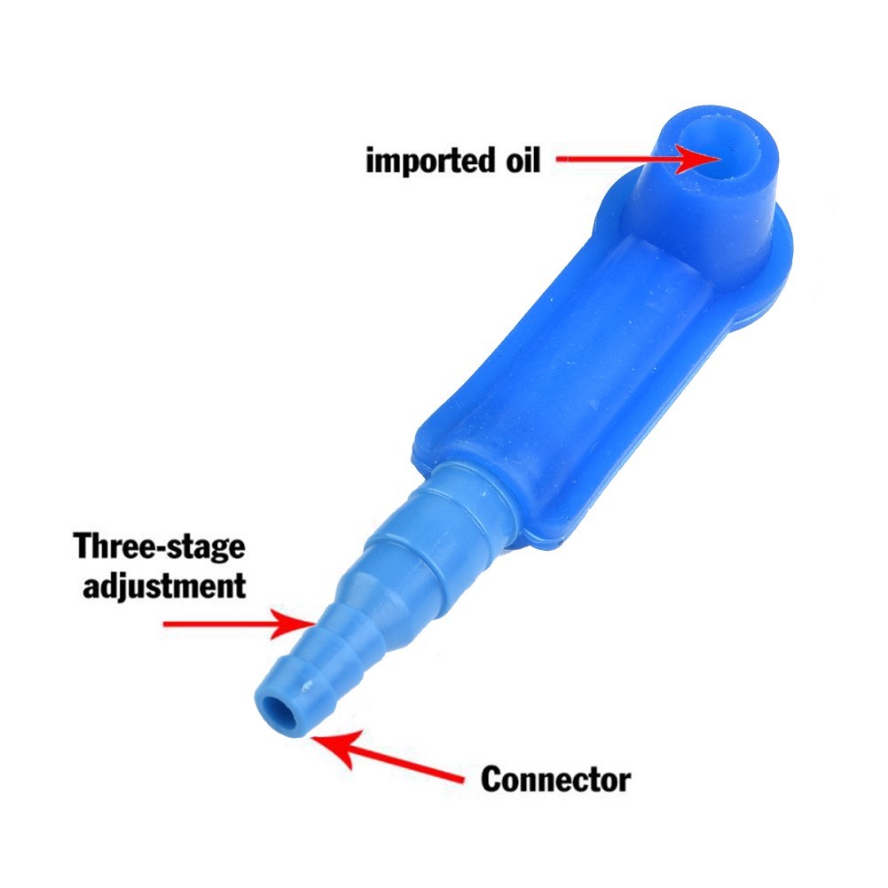 5x/set Car Brake Fluid Replacement Tool Pump Oil Bleeder Change Air Kit Blue