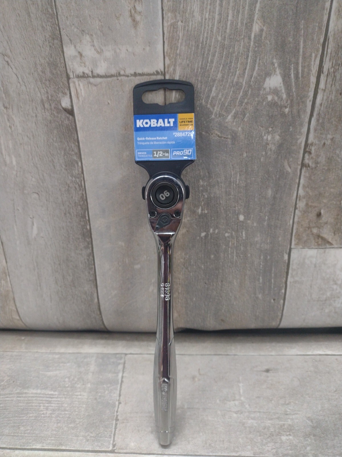 Kobalt 1/2″ Drive Quick Release Ratchet Pro 90 #2884729