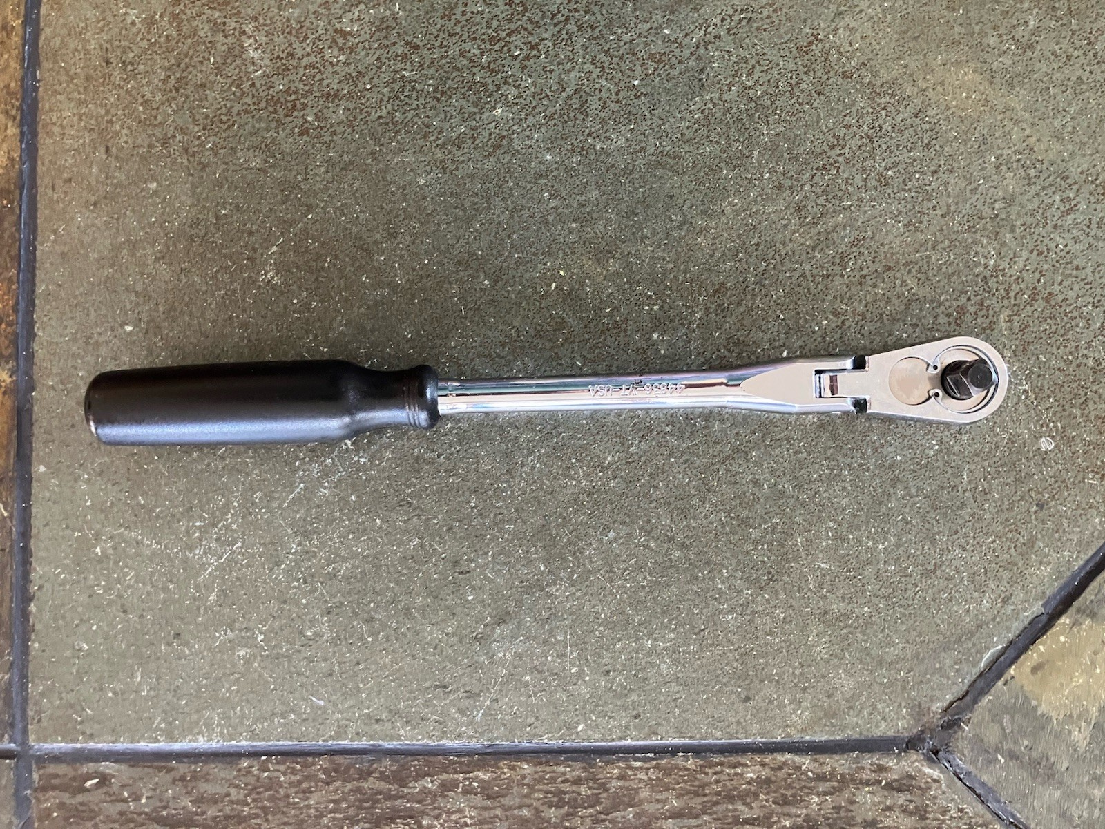 Craftsman 44836 VT 3/8” Drive Flex Head Ratchet With Black Handle / USA