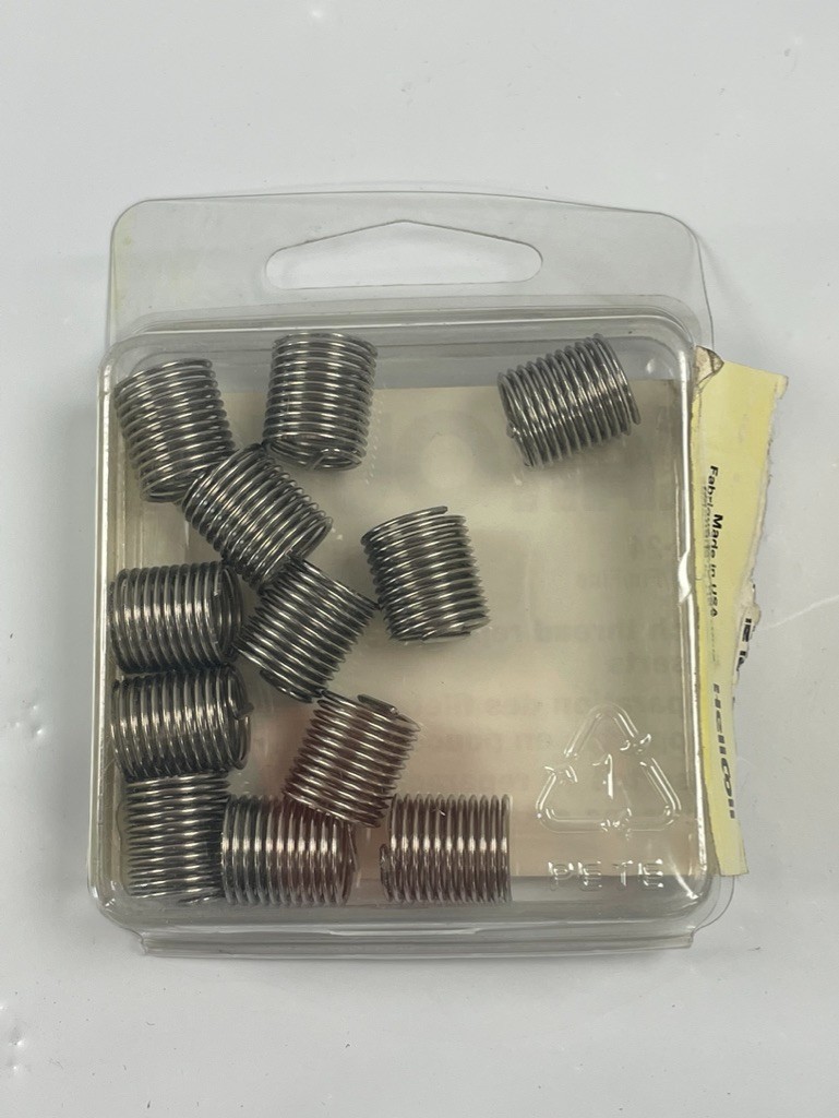3/8-24 Fine Thread Repair Inserts Carquest / Helicoil R1191-6 ; Pack of 12 pack