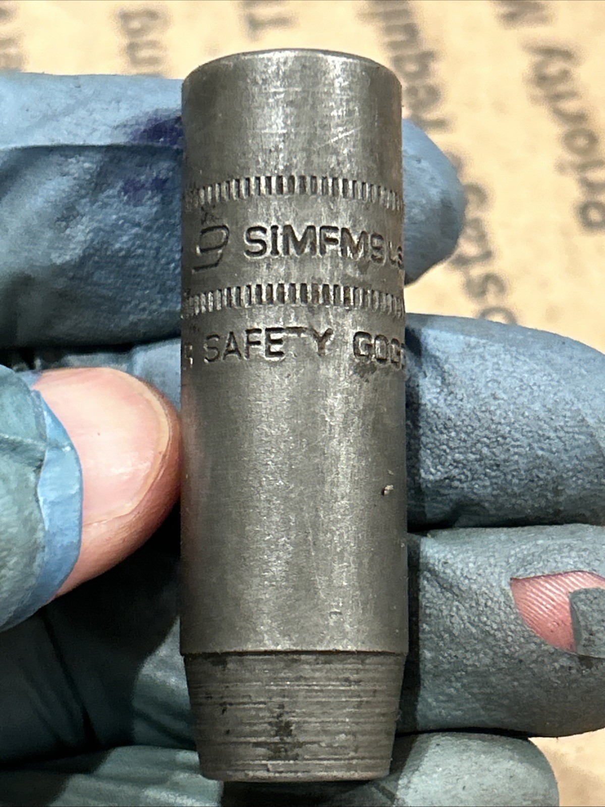 Snap-On Tools SIMFM9 9mm New Logo Metric Deep Impact Socket 3/8″ Drive 6pt USA