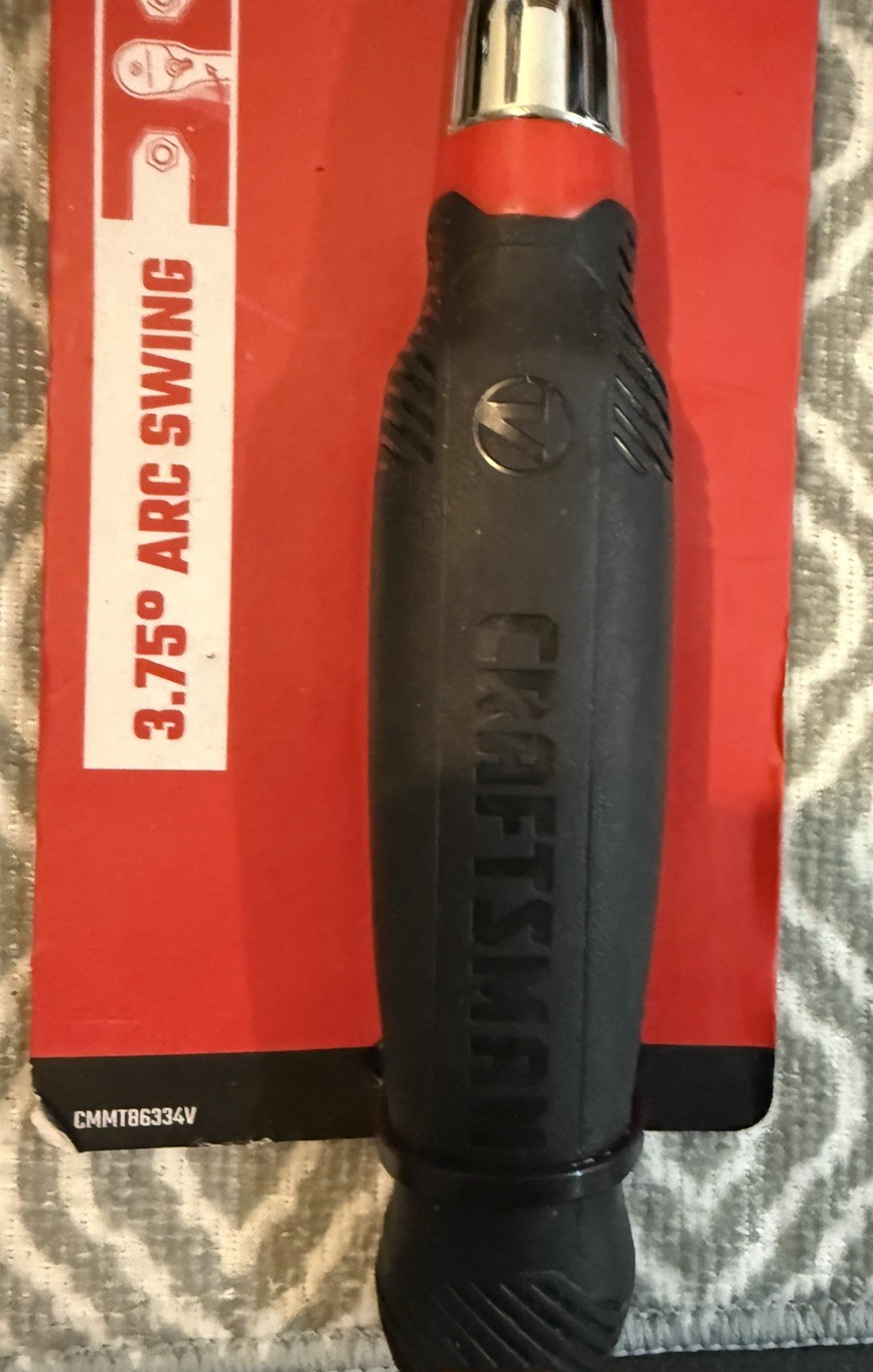 Craftsman CMMT86334V 1/2″ Drive Comfort Grip Ratchet 10″ – NEW in packaging