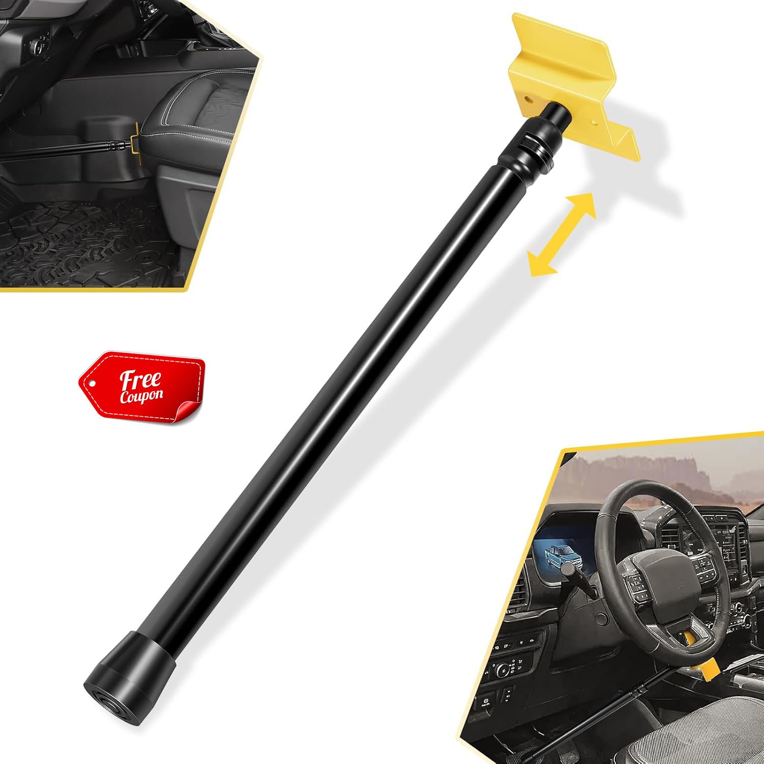 Replace for Lisle 21520 Truck Brake Pedal Depressor Tool fit for Most Vehicles
