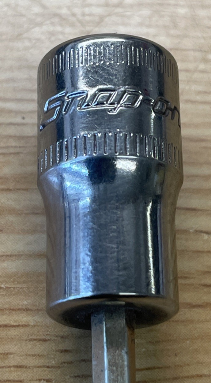 Snap-on Tools Metric 1/4″ Drive 3mm Standard Hex Bit Socket TMAM3E