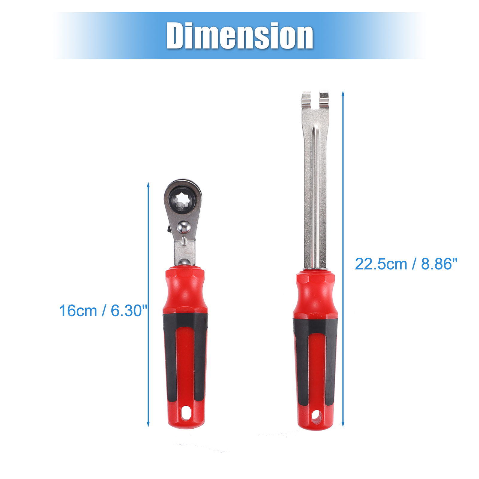 ONE Car Automatic Slack Adjuster Release Tool Wrench Set Universal Air Brake