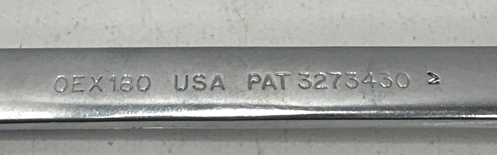 Snap On OEX180 9/16″ 12 Point Short Chrome Combination Wrench USA SAE