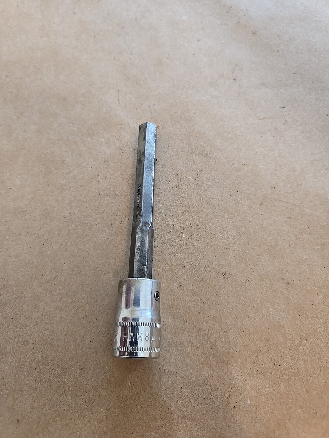 Snap On 3/8″ Drive 8MM Hex Bit Driver Socket Modified Read Ad FAM8A