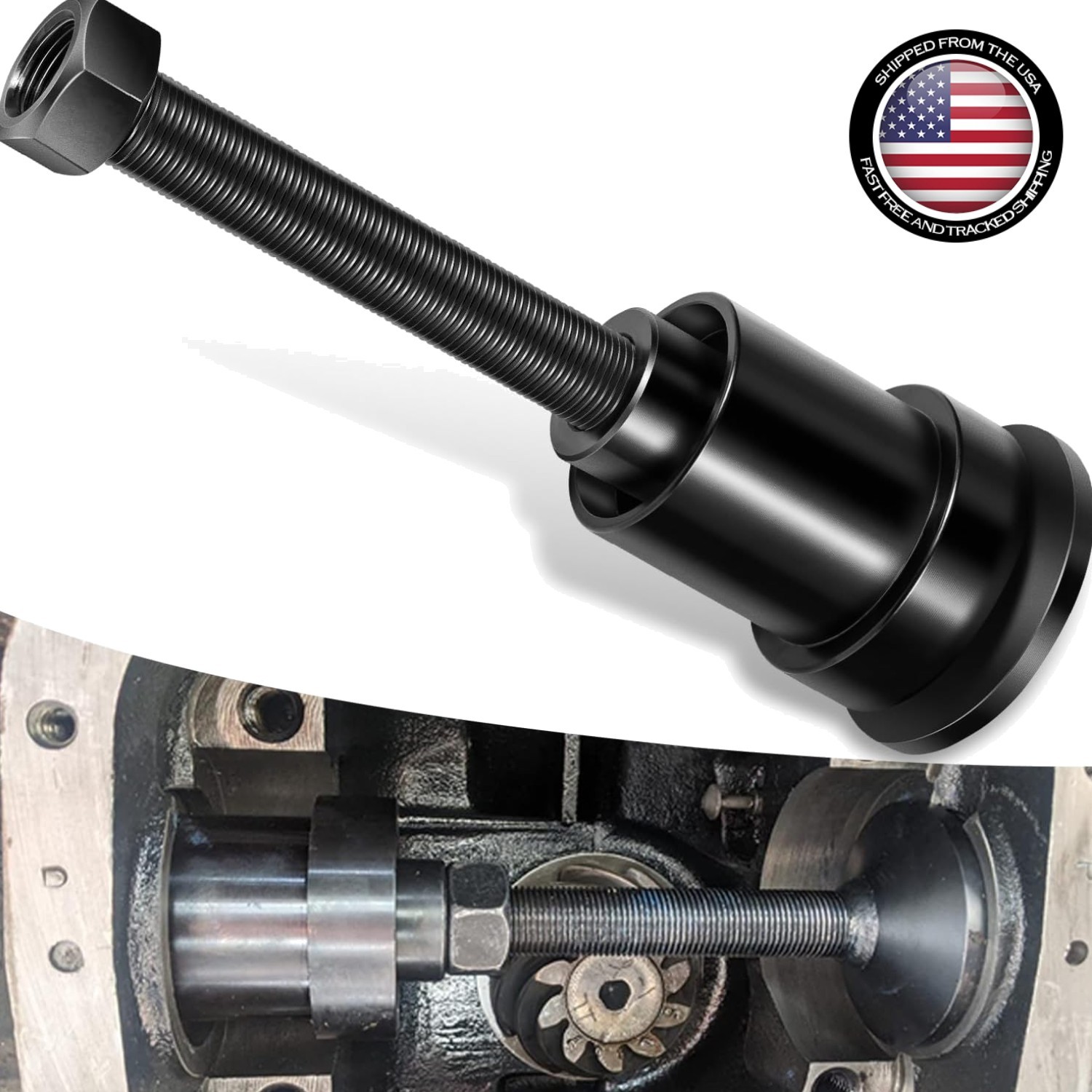 Heavy-Duty Inner Axle Seal Installation Tool – Corrosion-Resistant Design