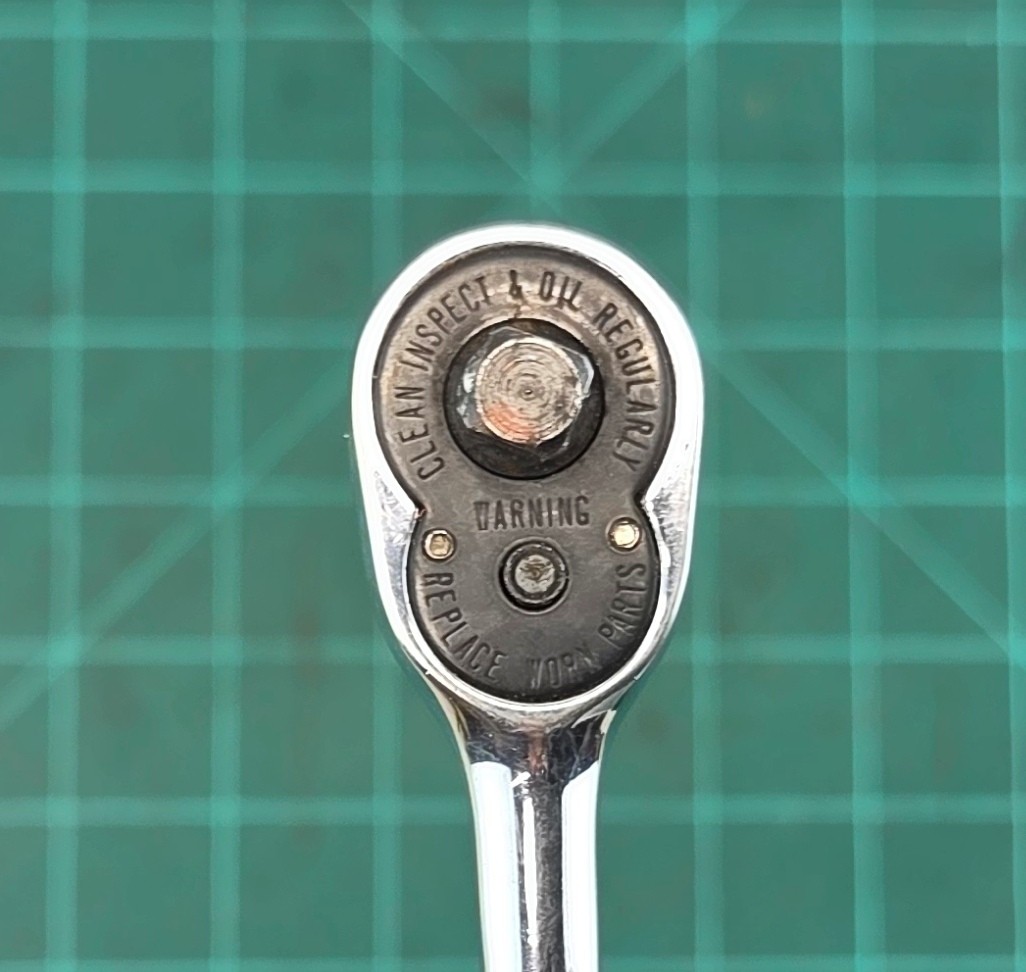 Snap On Tools 1/4″ Drive TM70C Ratchet Vintage