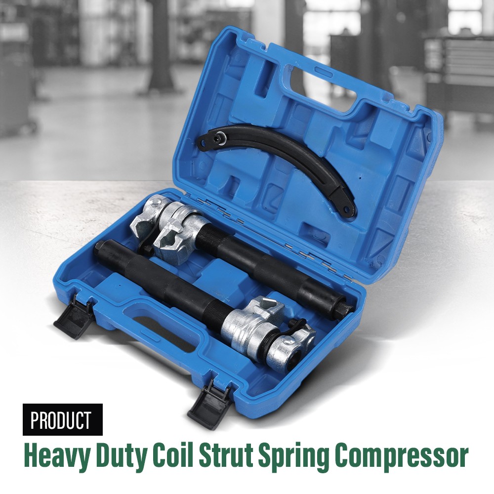 Heavy Duty Coil Spring Compressor Strut Remover Installer Tool Suspension 3pcs