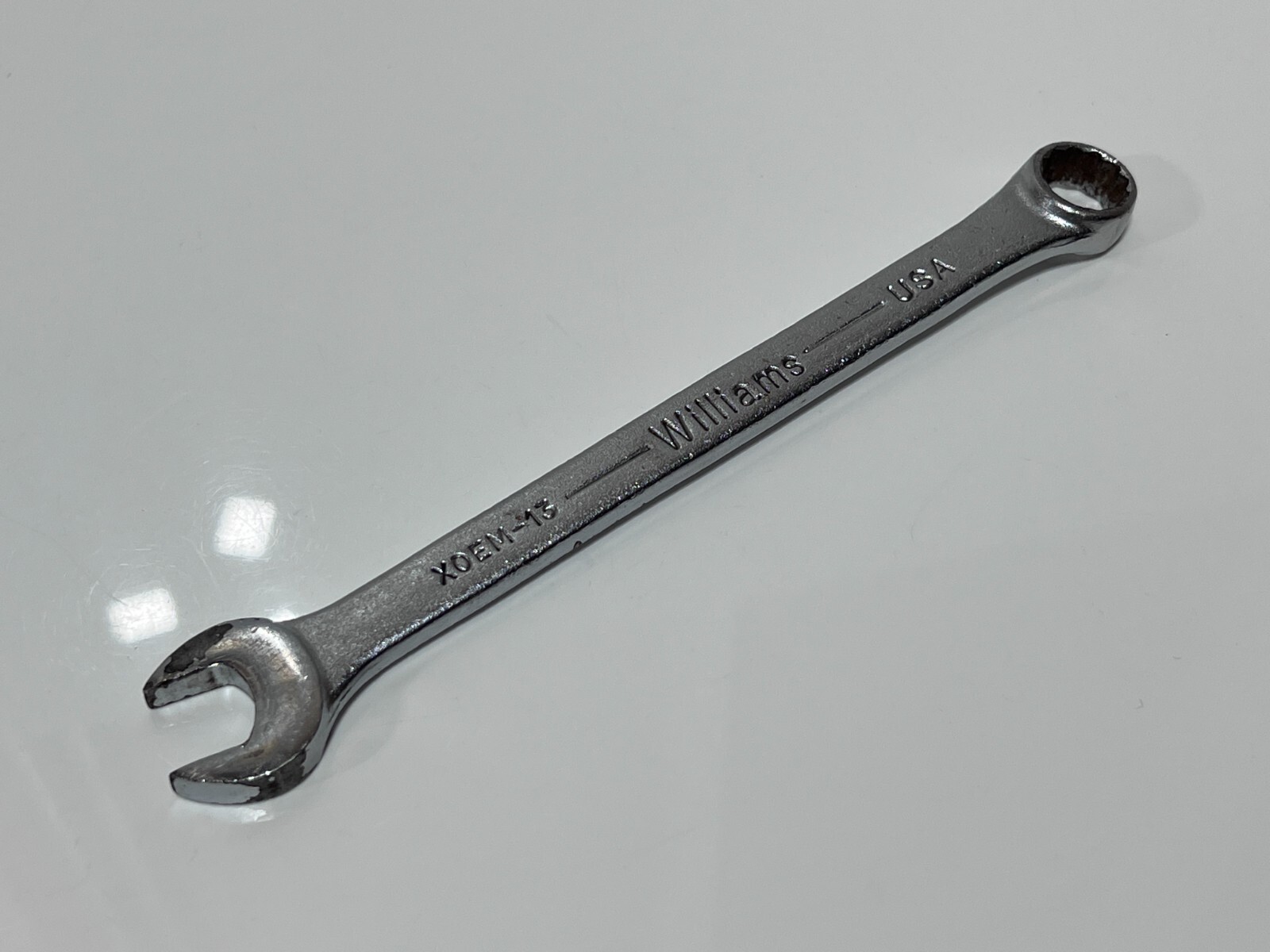 Williams Tools USA XOEM13 Metric 13mm Satin Chrome Combination Wrench – 12 Point