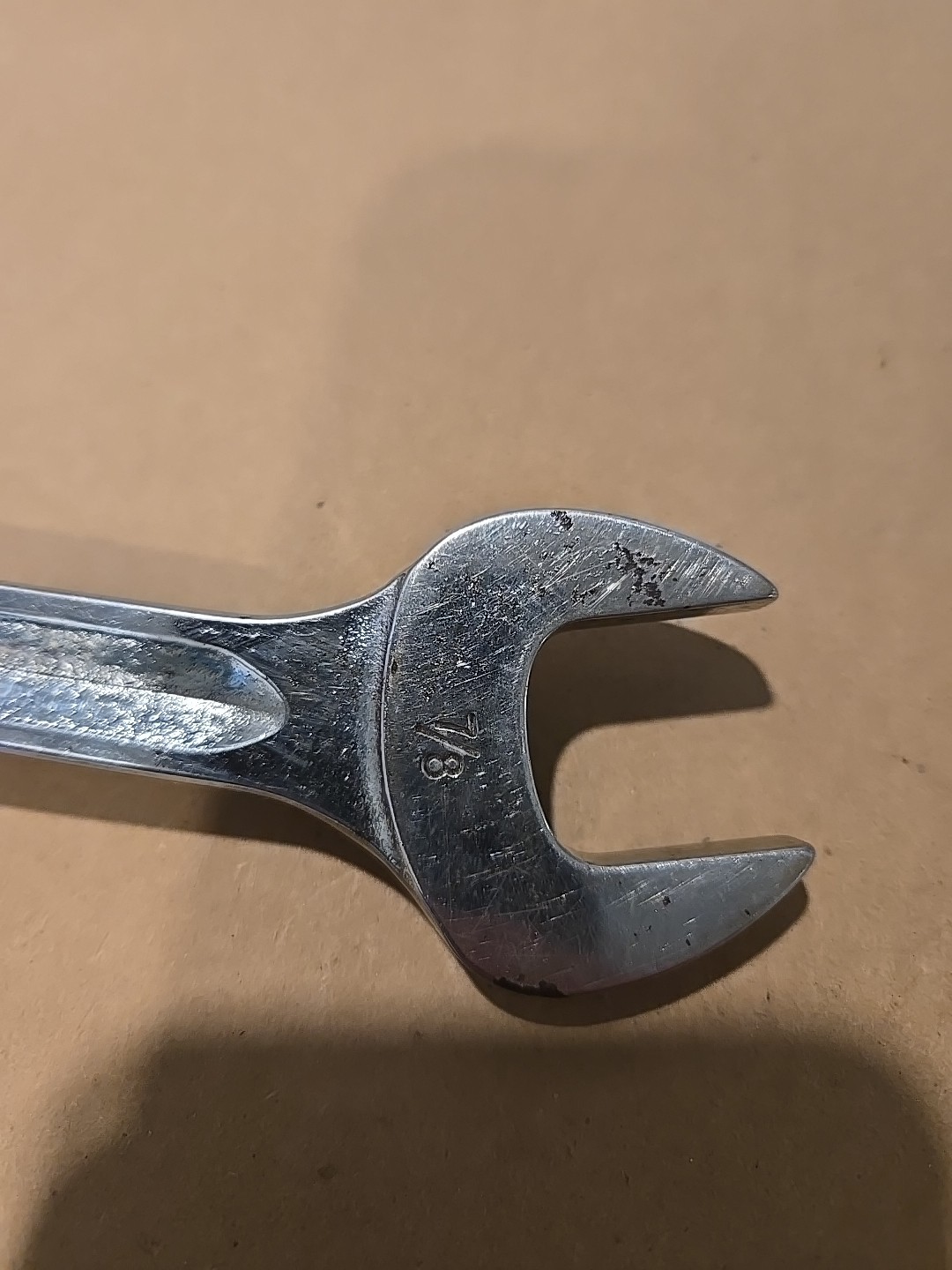 Snap On 7/8″-15/16″ SAE Chrome Double Open End Wrench Canada VS2830
