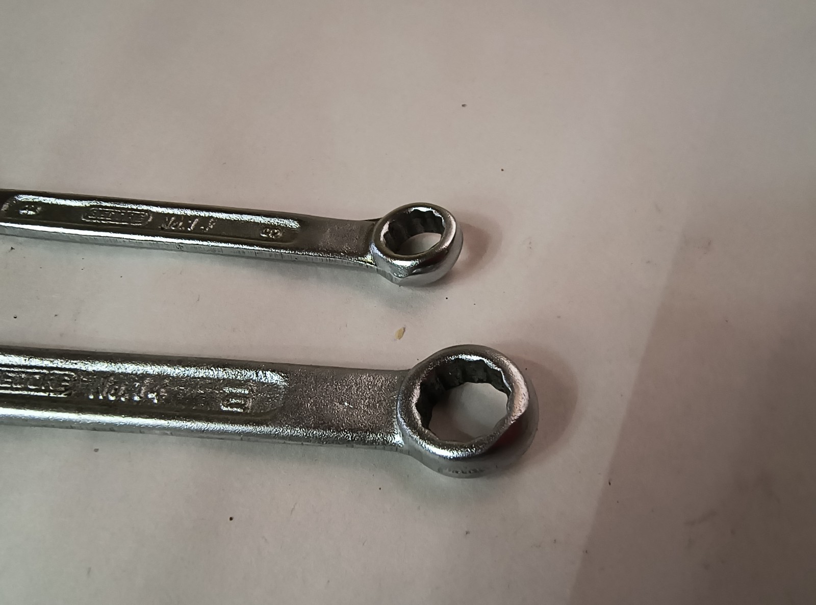 4 Vintage Gedore No. 14 Combination Metric Wrenches 8mm 10mm 14mm 17mm