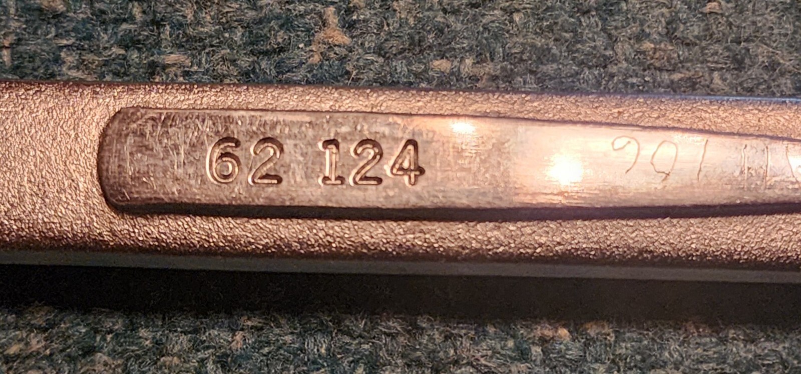 VINTAGE EASCO 3/4″ x 5/8″ 62 124 DOUBLE BOX END WRENCH SAE FORGED! Made In USA!