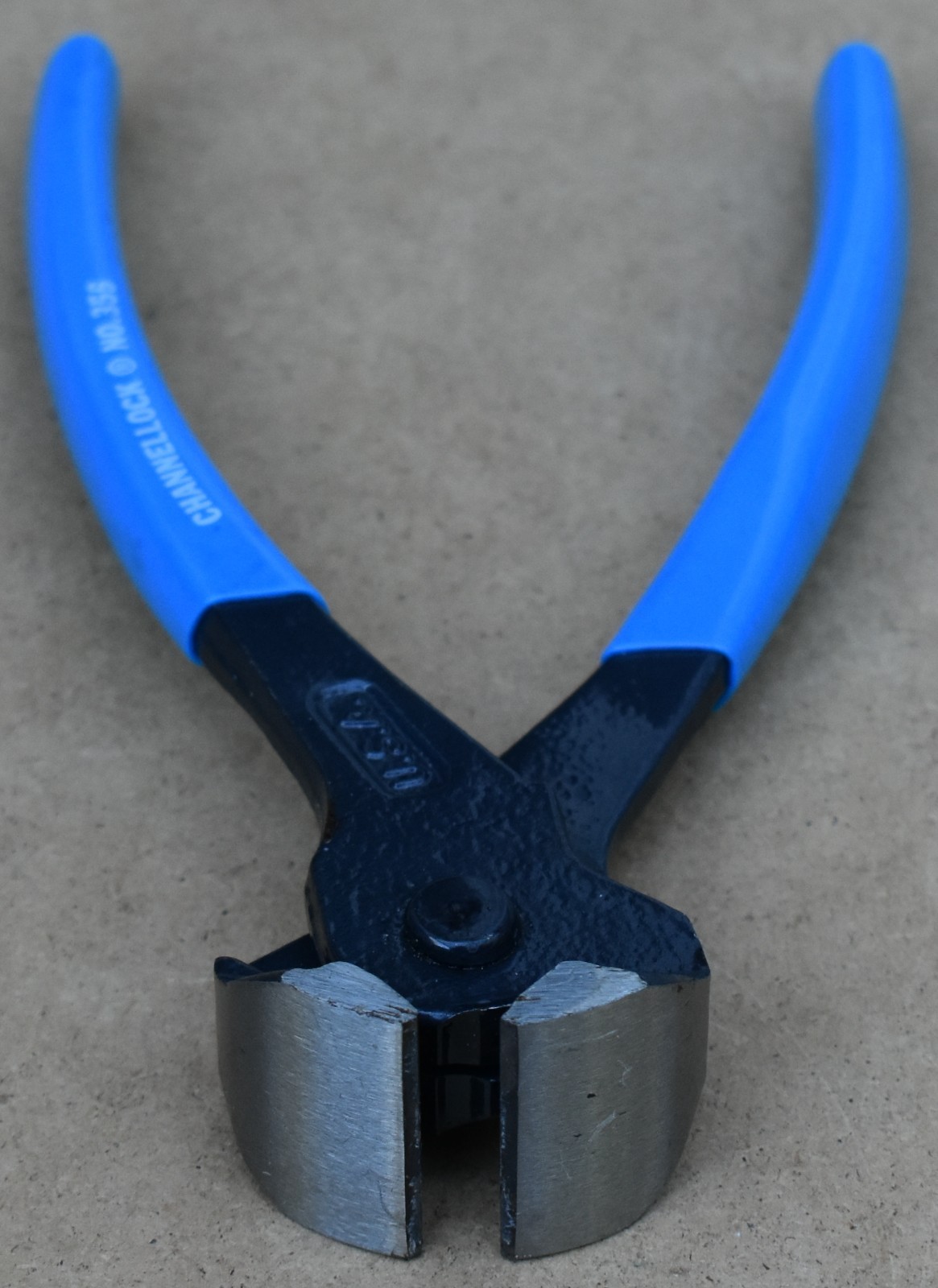 CHANNELLOCK NO. 356, 6-1/4″ HIGH-LEVERAGE END CUTTING PLIERS NIPPER