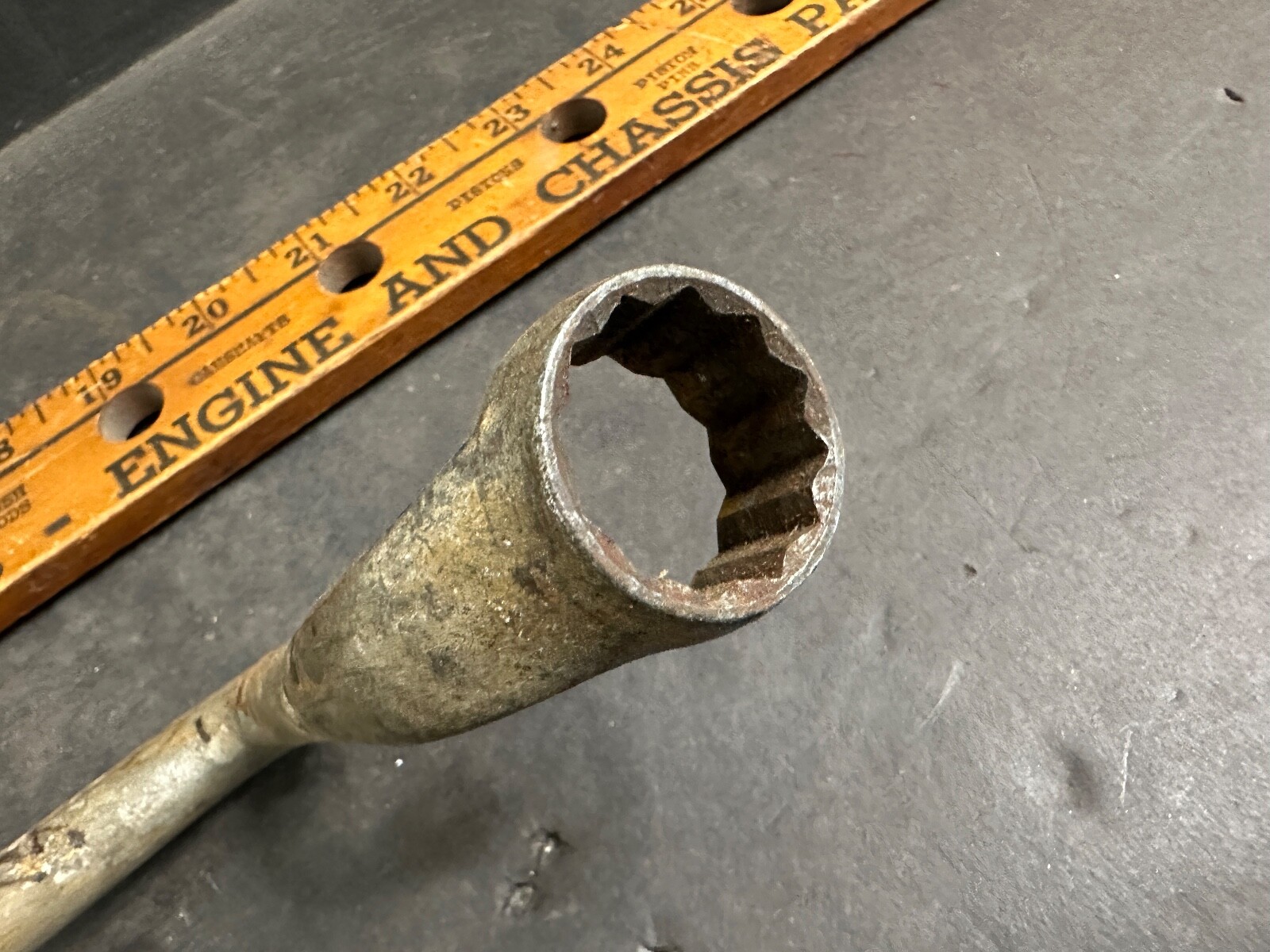 Vintage Snap-On Valve & Injector Wrench M1310, 7/8 & 15/16″