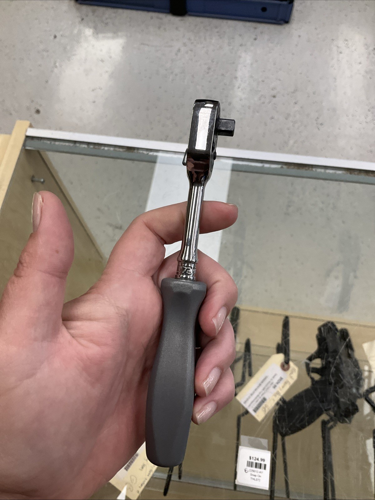 Snap-On Ratchet, Sealed Head Long Handle, 6 1/2″ TL72 1/4 225012