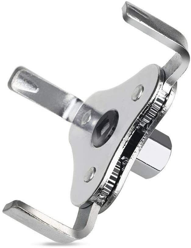 Universal 2 Way 3 Jaw Oil Filter Wrench Removal Tool Fully Adjustable Heavy Duty